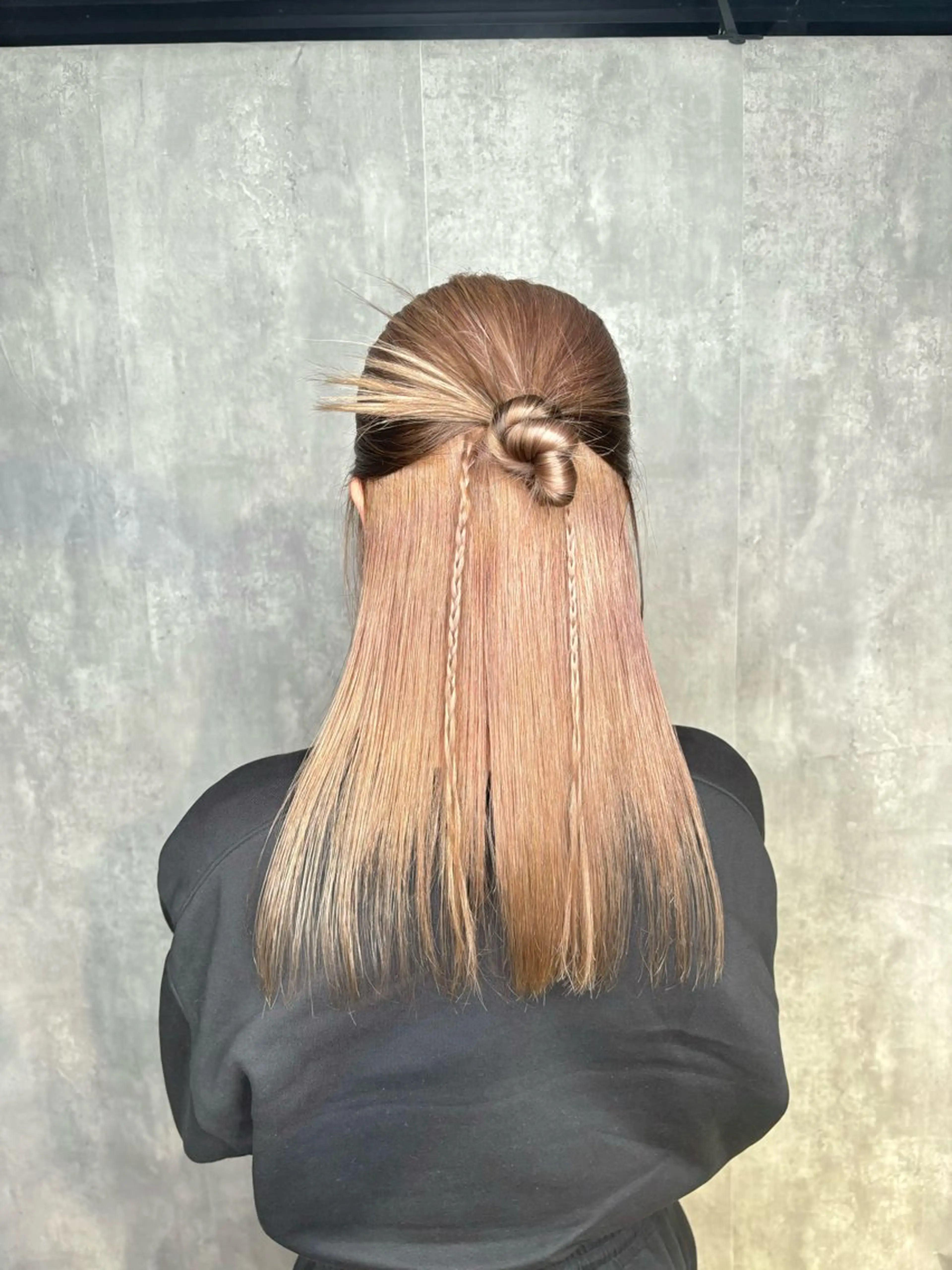 カラー ヘアアレンジ 💫miyu💫デザ インカラー/アレンジのヘアスタイル