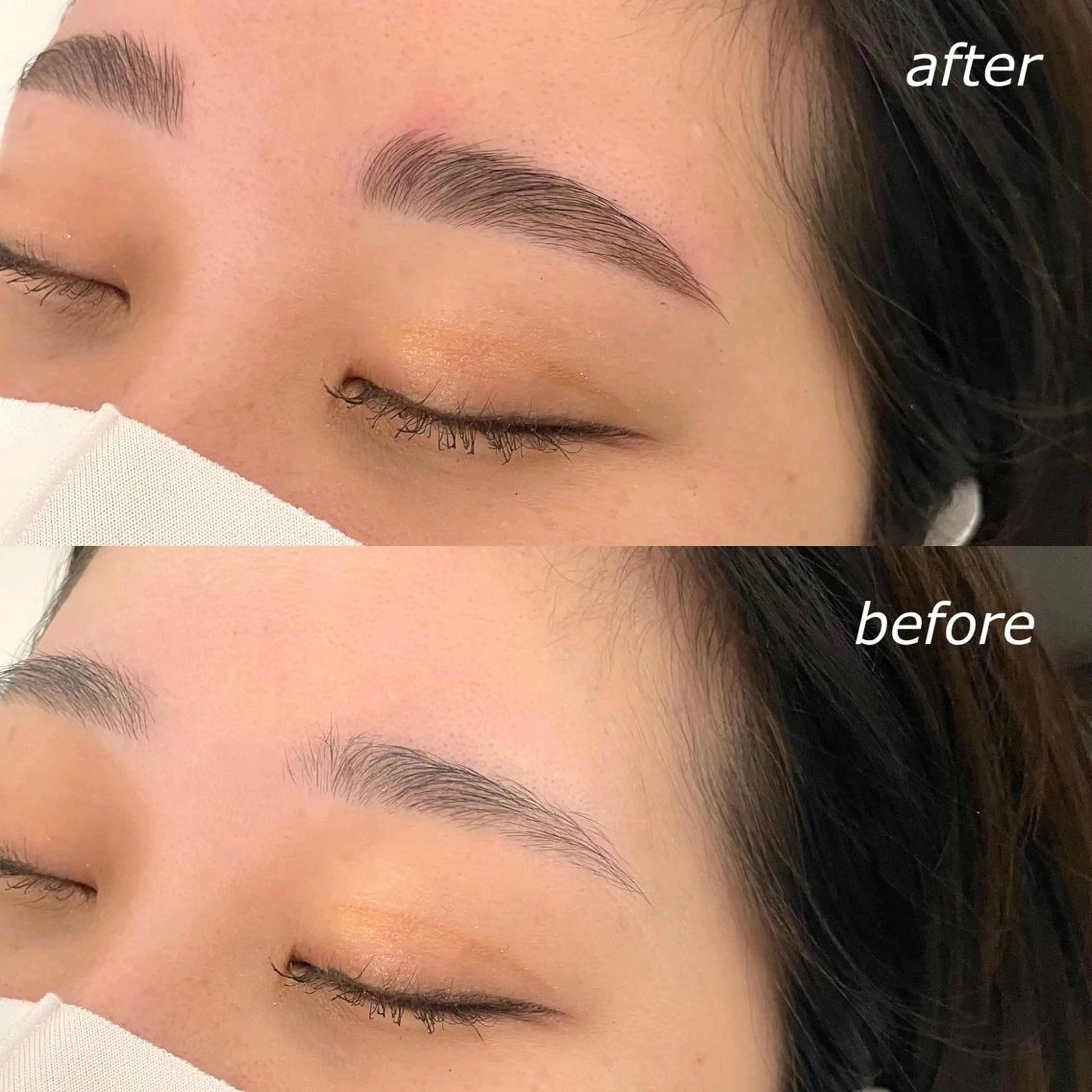 アイブロウ ハリウッドブロウリフト 吉祥寺kasumi 🌛eye/browのマツエク・マツパデザイン