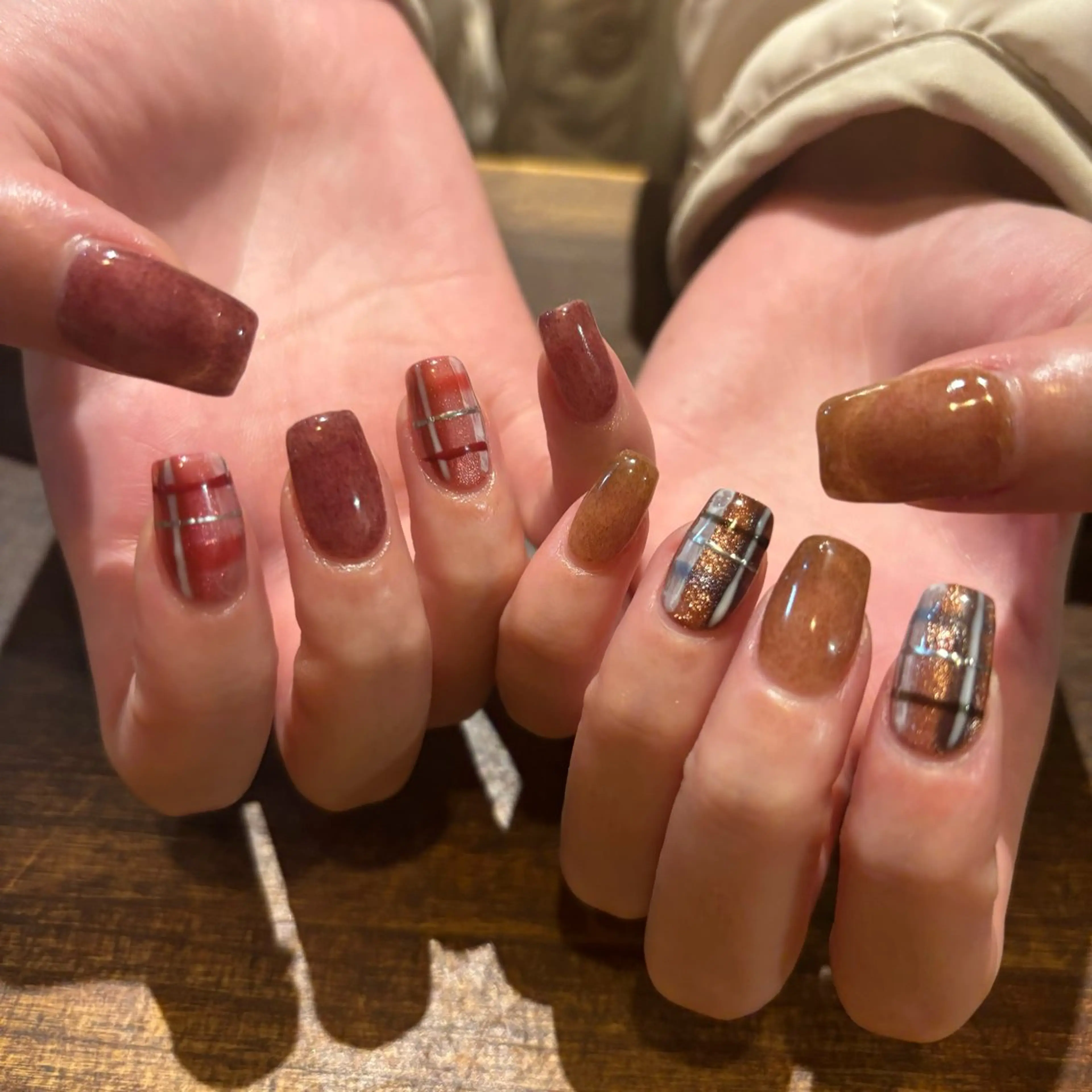 ネイル シンプルネイル SOL　nail イマナカのネイルデザイン