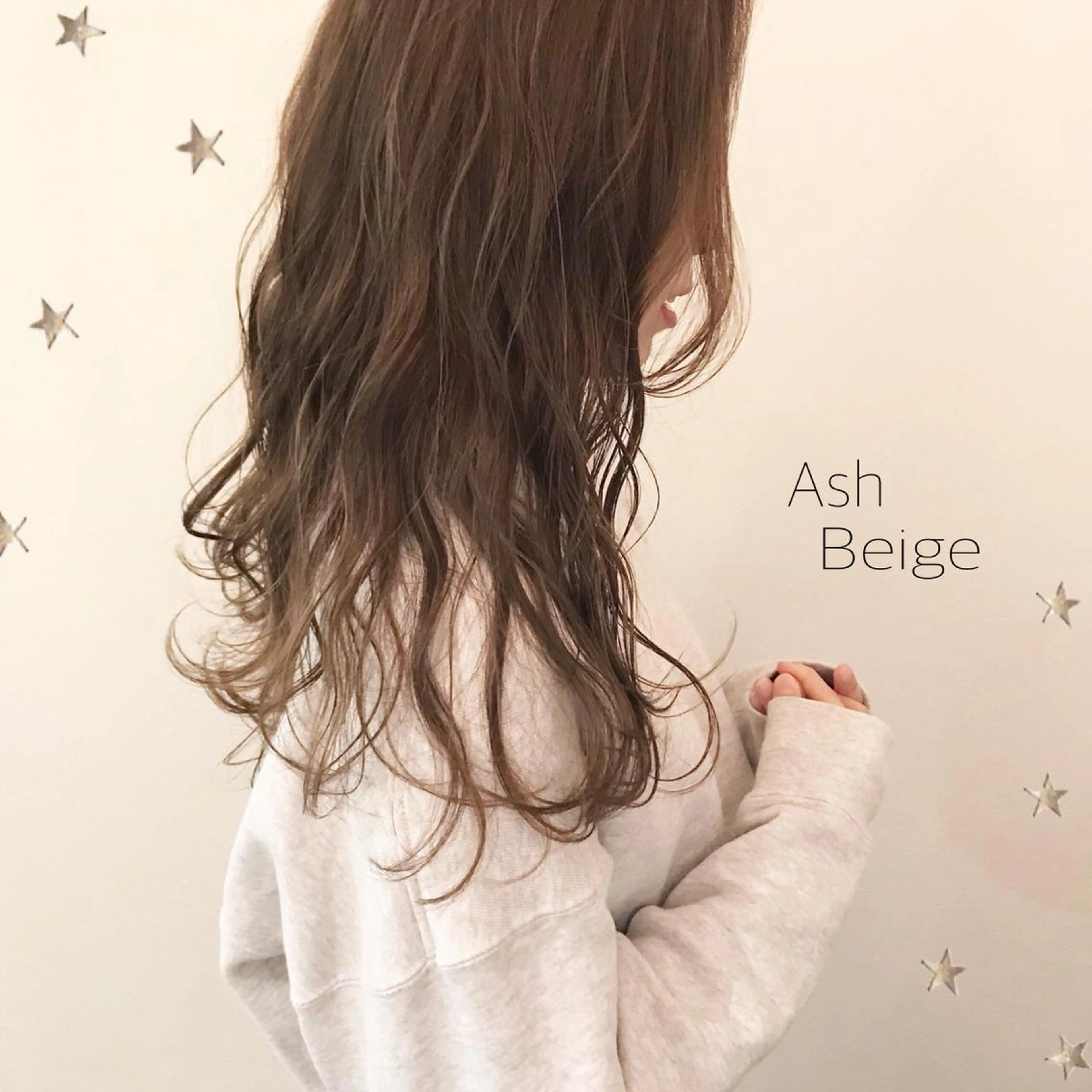 セミロング カラー 市川 千夏のヘアスタイル