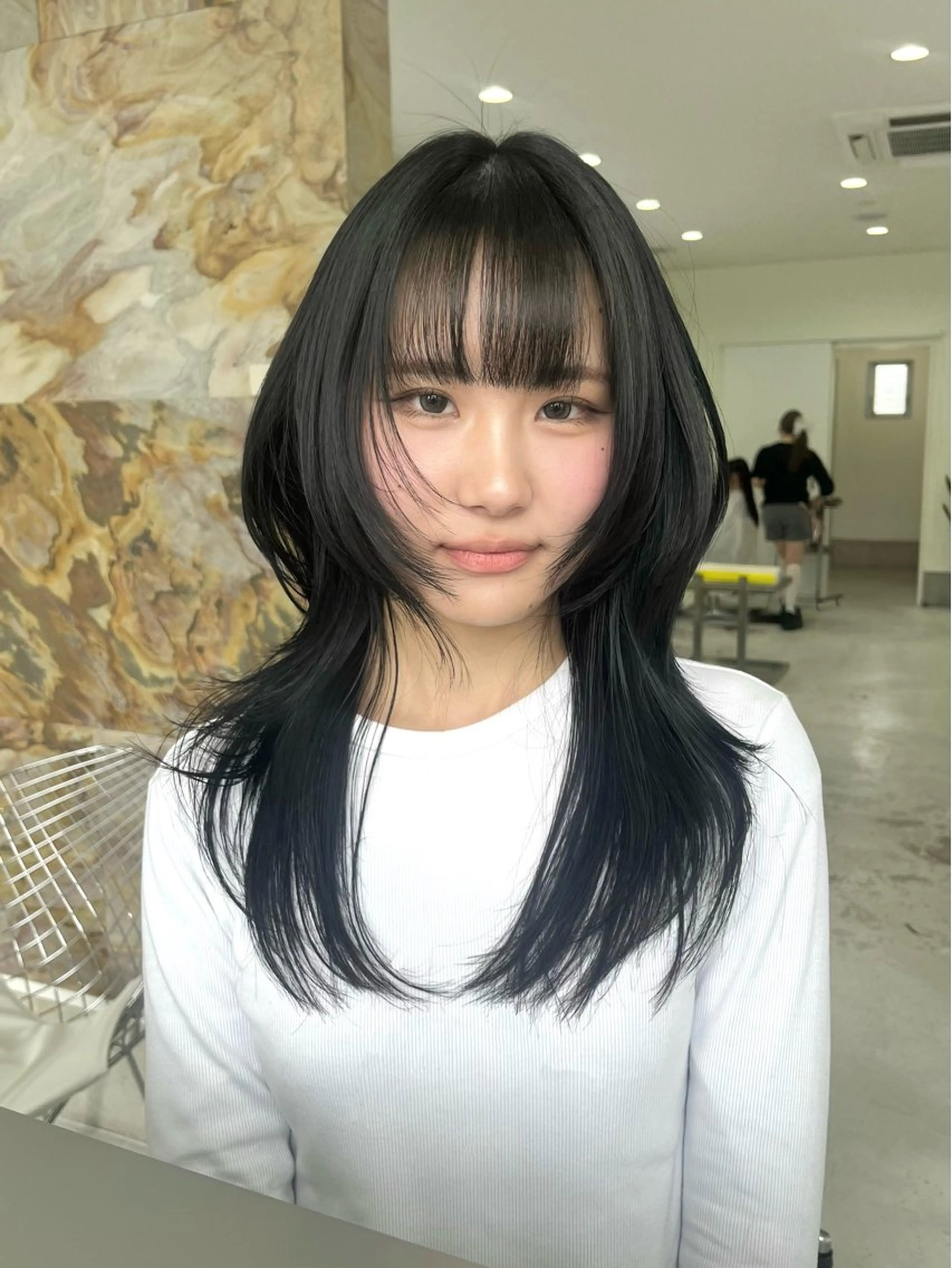 ロング ロング 🟣niw SHUNNA🟣のヘアスタイル