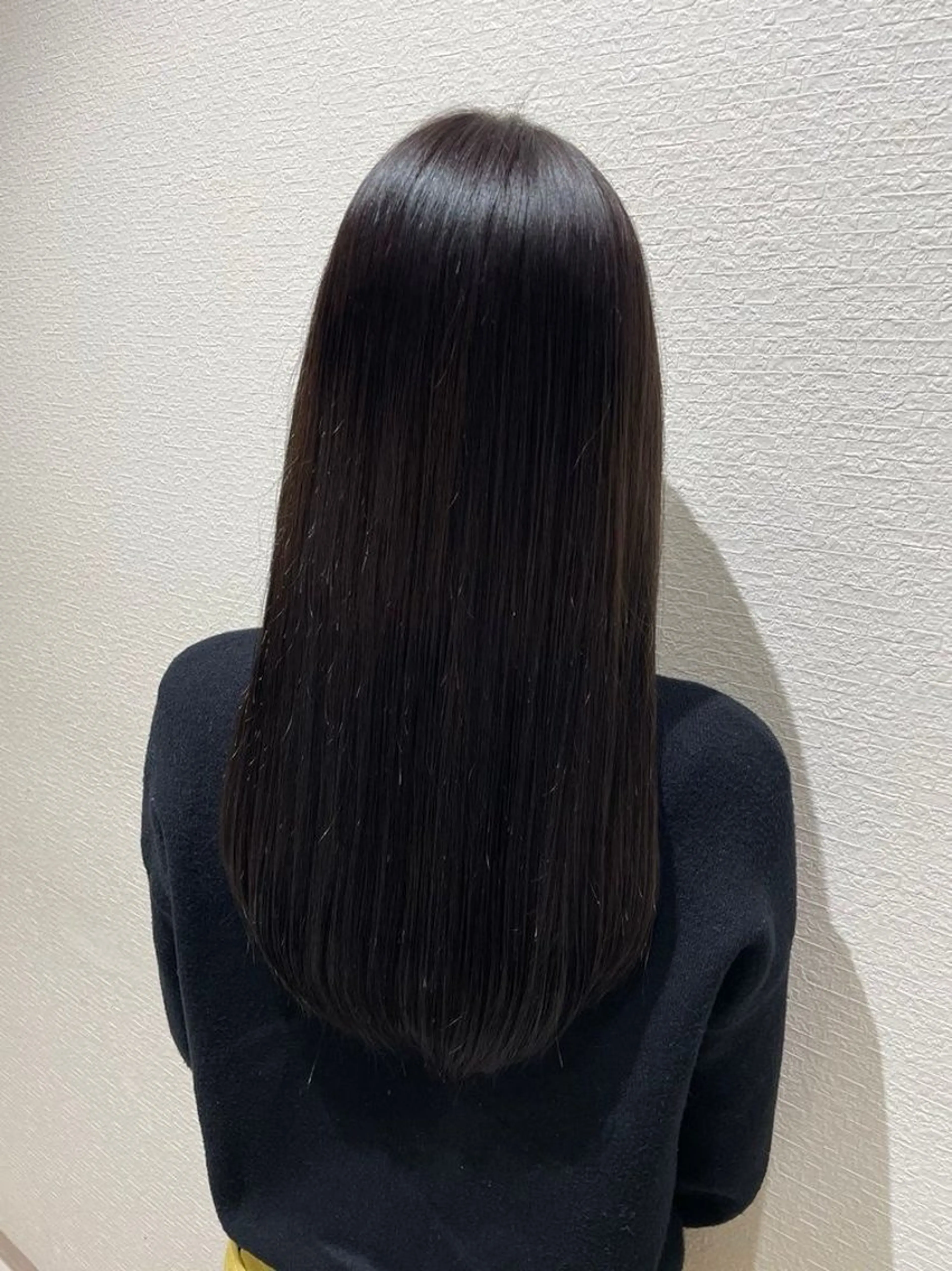 ブリーチなし艶っぽワンカラー🧊✨️の写真