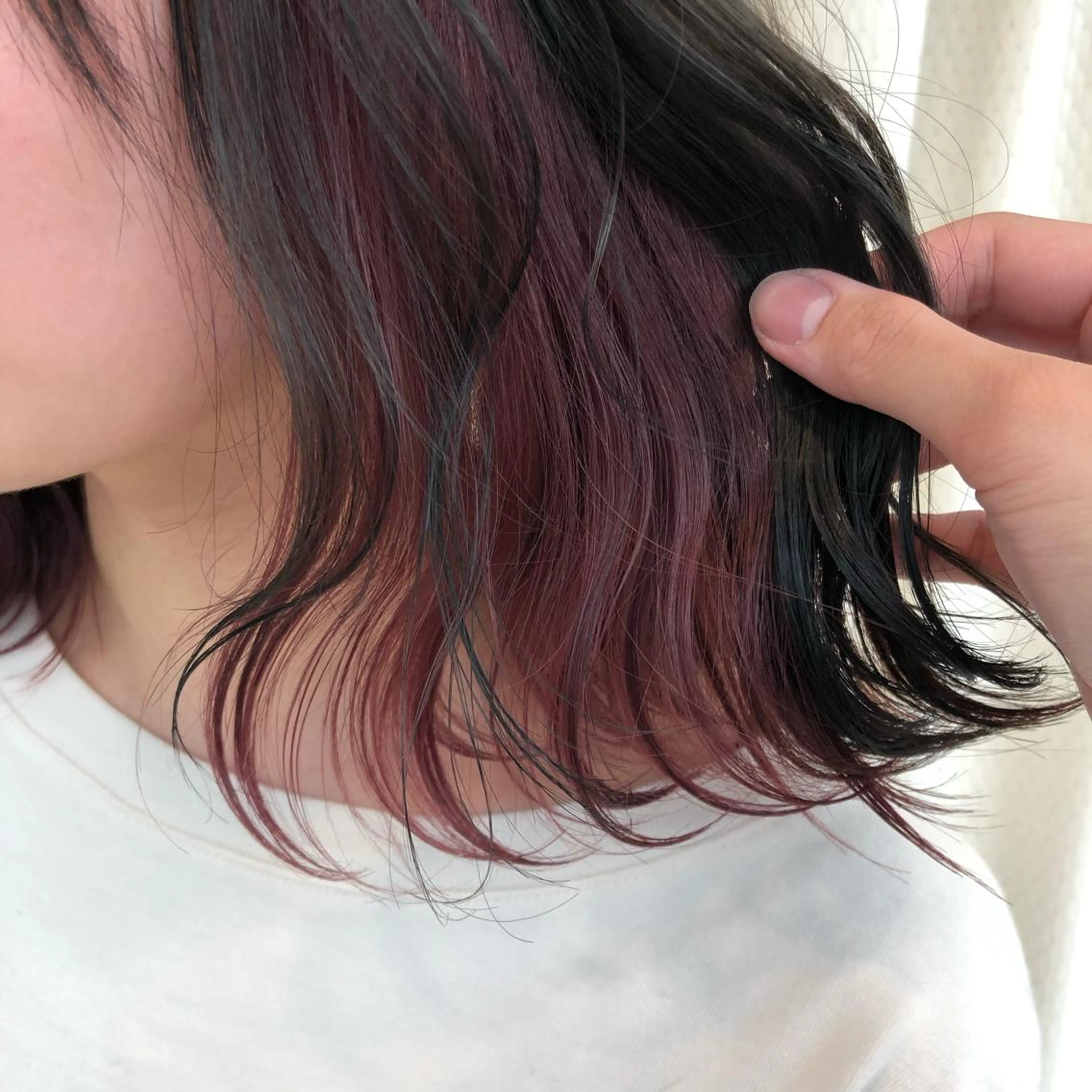 カラー サソウ ユリエ🥥のヘアスタイル