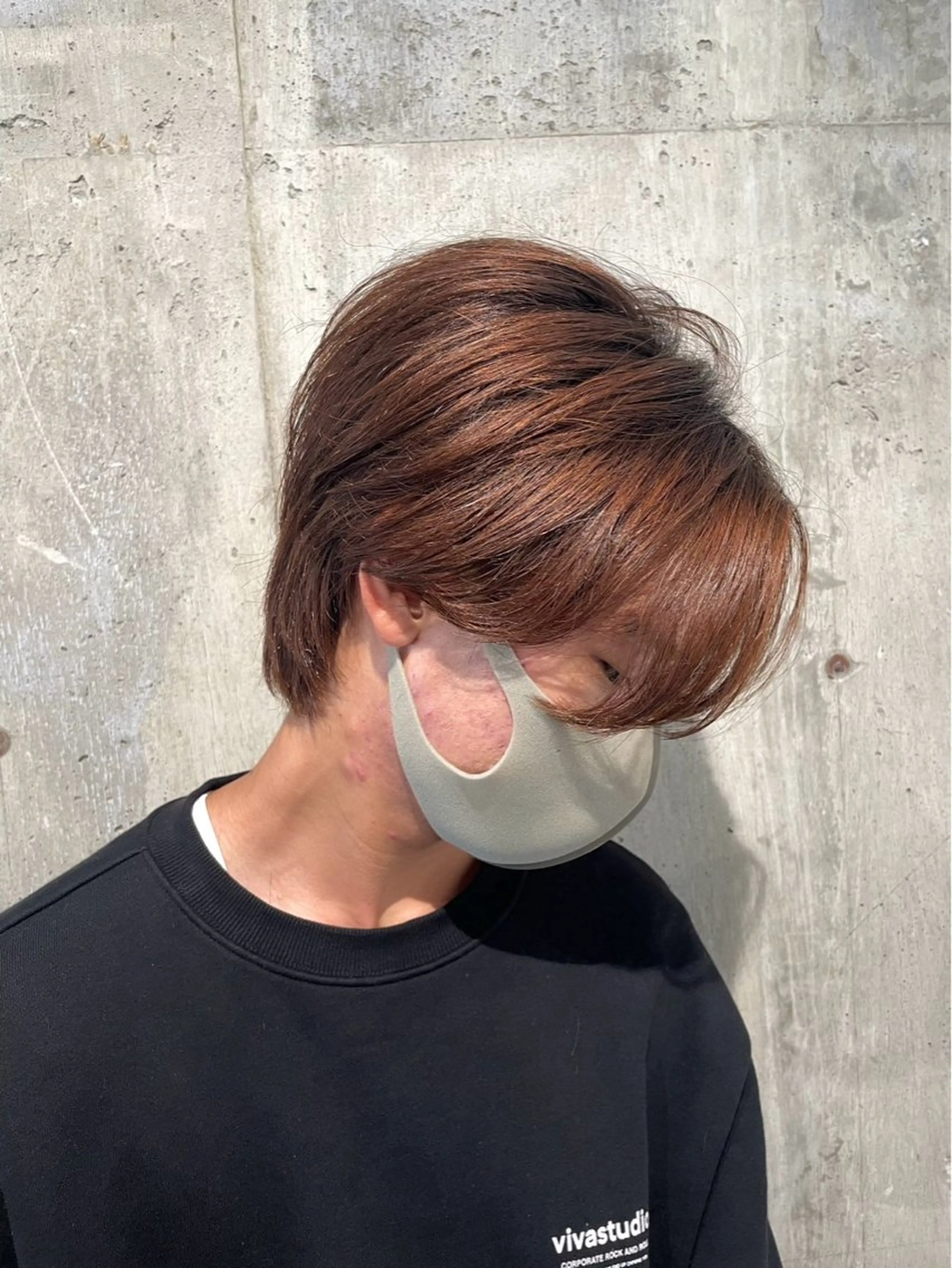 カット+ワンカラーの写真