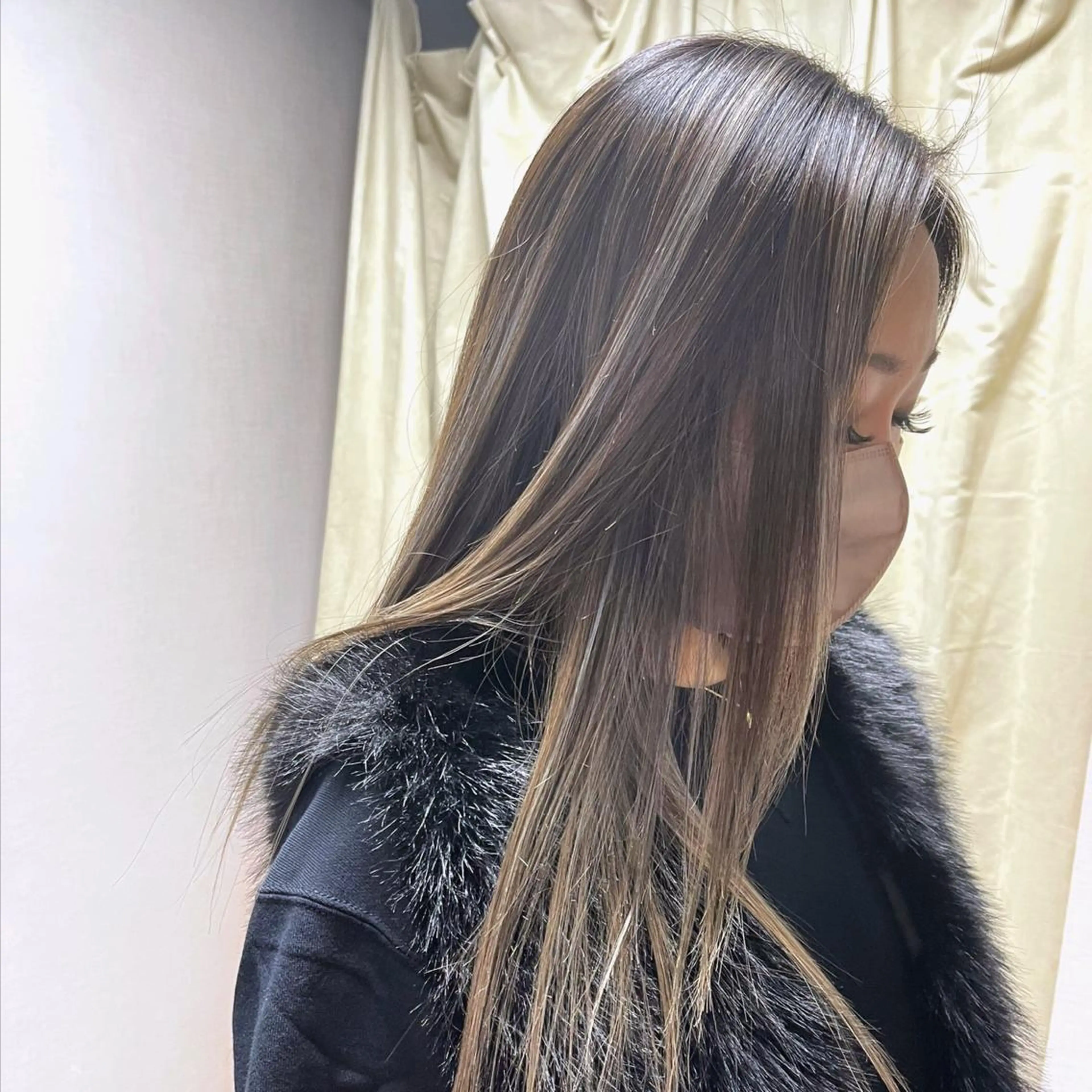 ロング カラー ヘアアレンジ ハイライトカラー ハイライト ヘアカラー 松井那津子 /ハイライトブリーチのヘアスタイル