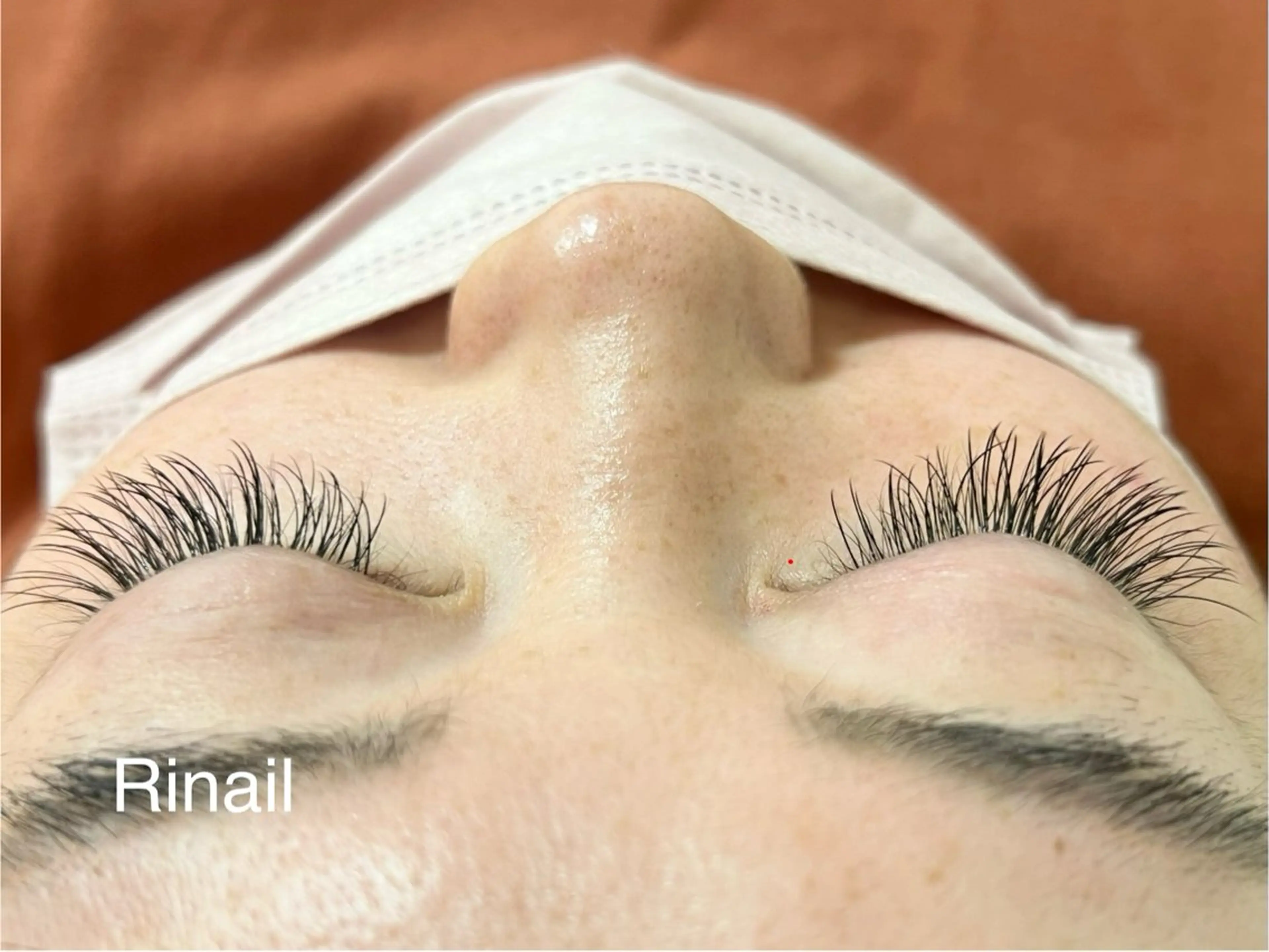 マツエク・マツパ バインドロック フラットラッシュ ナチュラル パリジェンヌラッシュリフト まつげパーマ YK Rinのネイルデザイン