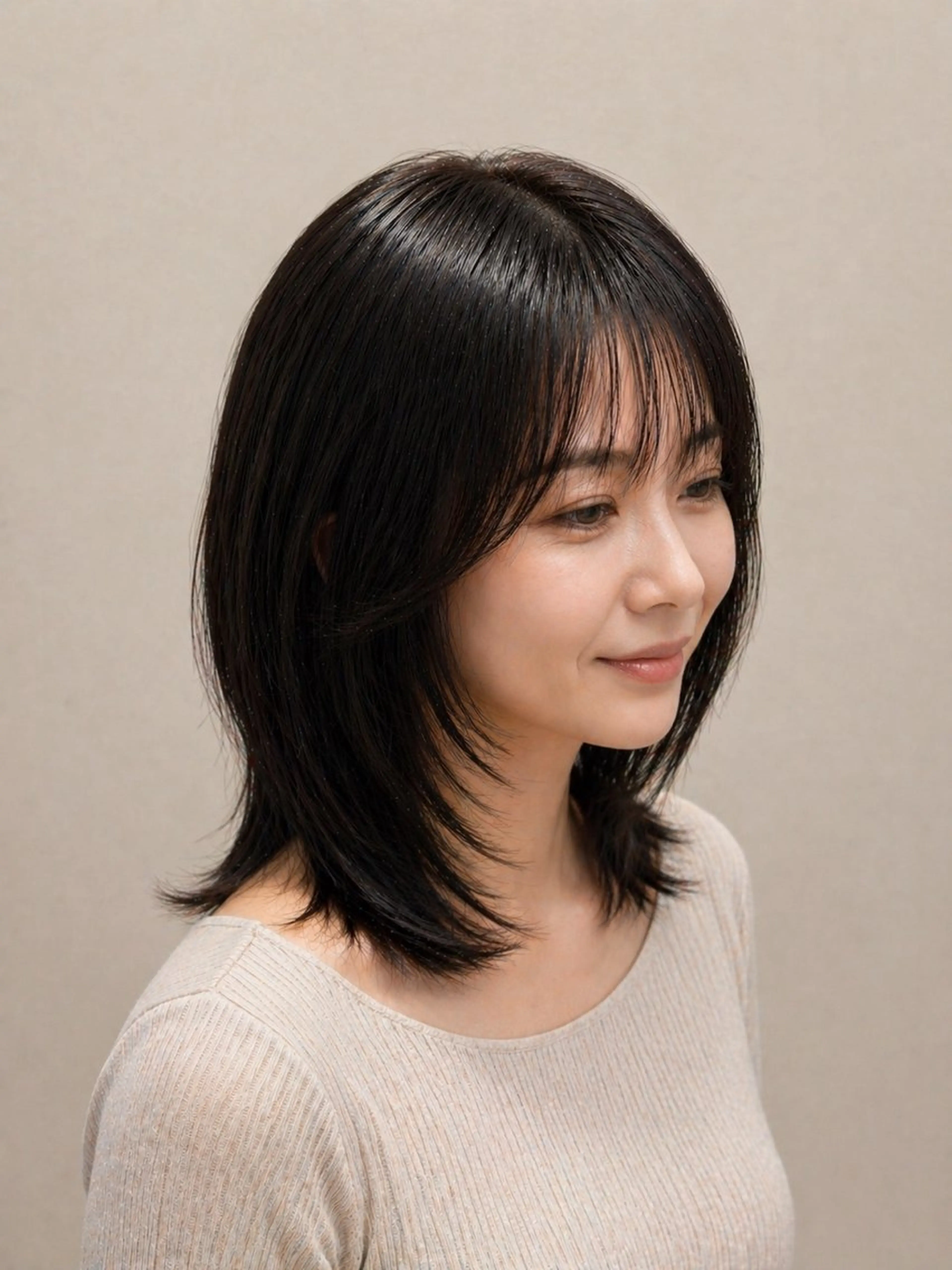 美髪縮毛矯正+カット+水素トリートメントの写真