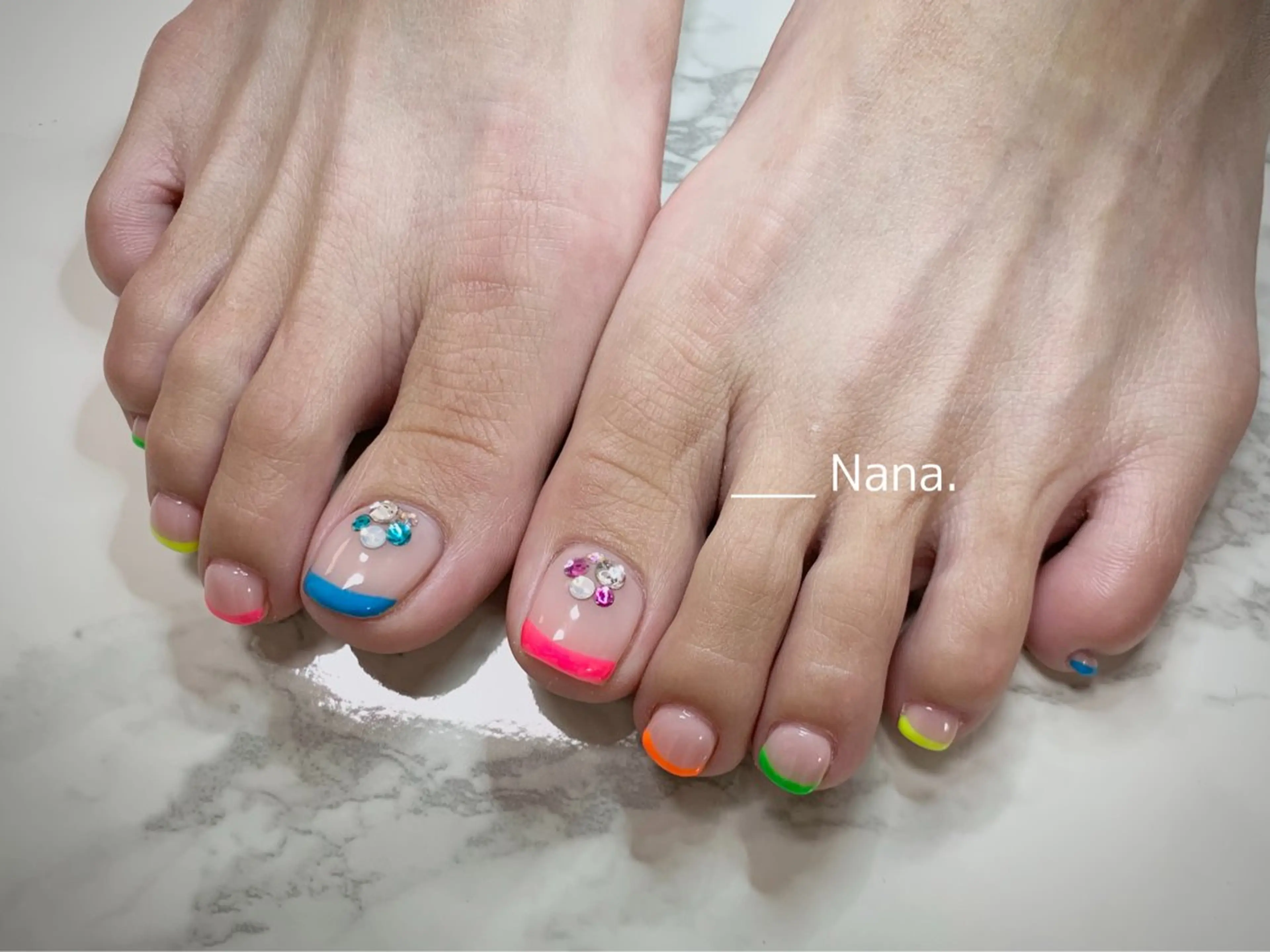 ネイル フットネイル Iwata Mikiのネイルデザイン