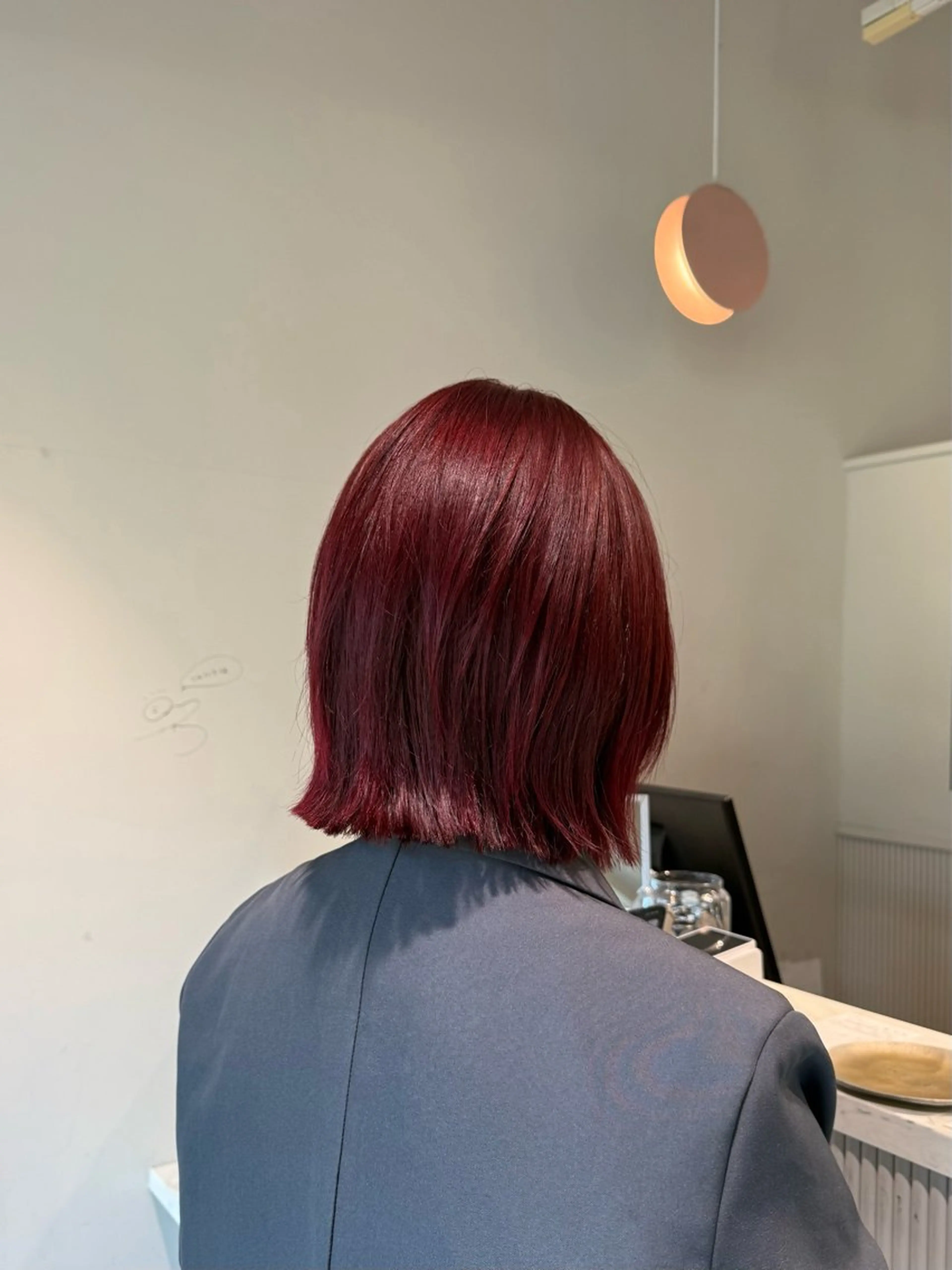 カラー ブリーチ ブリーチなしカラー ヘアカラー トリートメント 暖色カラー/艶髪/ 韓国/ひなのヘアスタイル