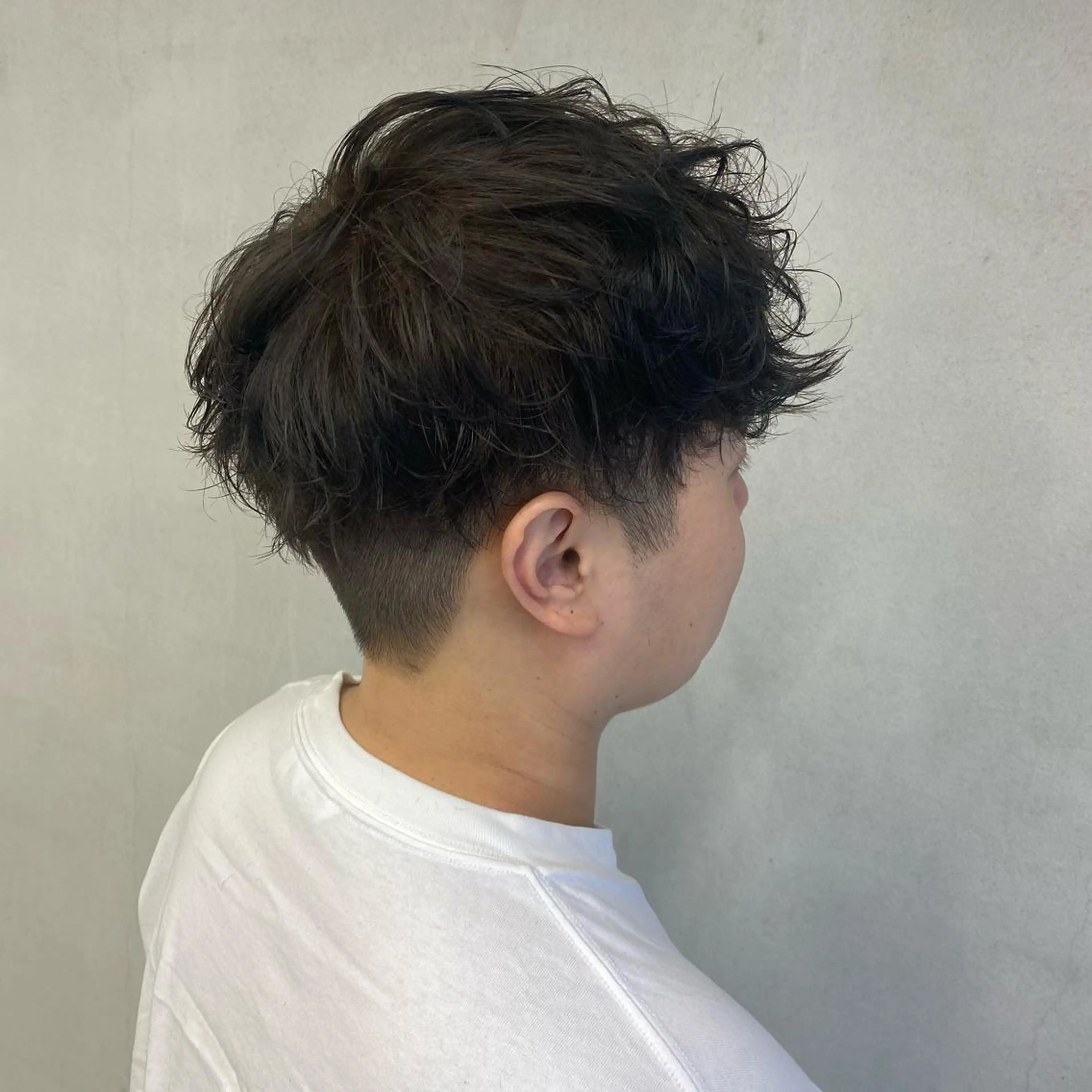 ショート カット パーマ 平川 夏海のヘアスタイル