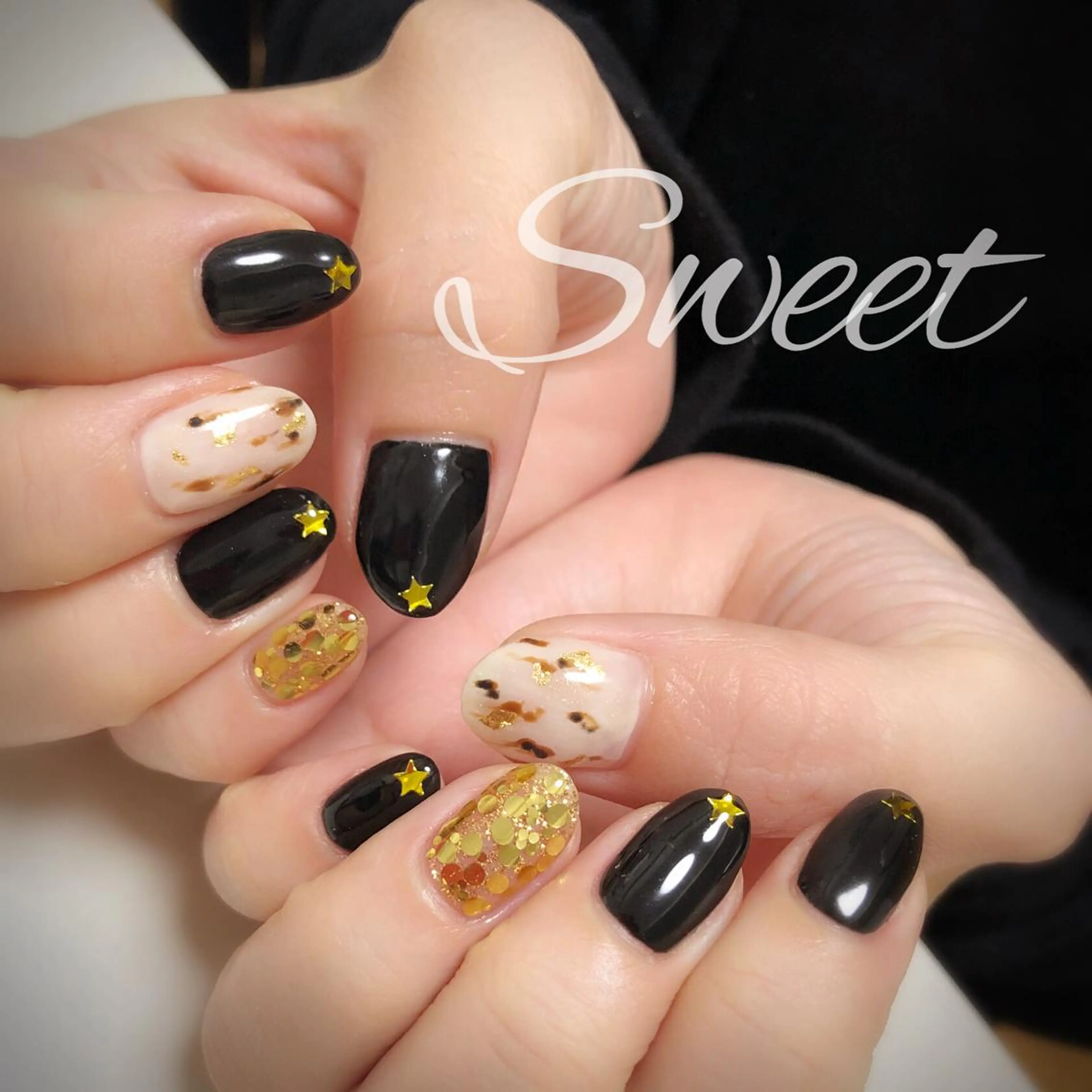 ネイル sweet 仲野陽子のネイルデザイン