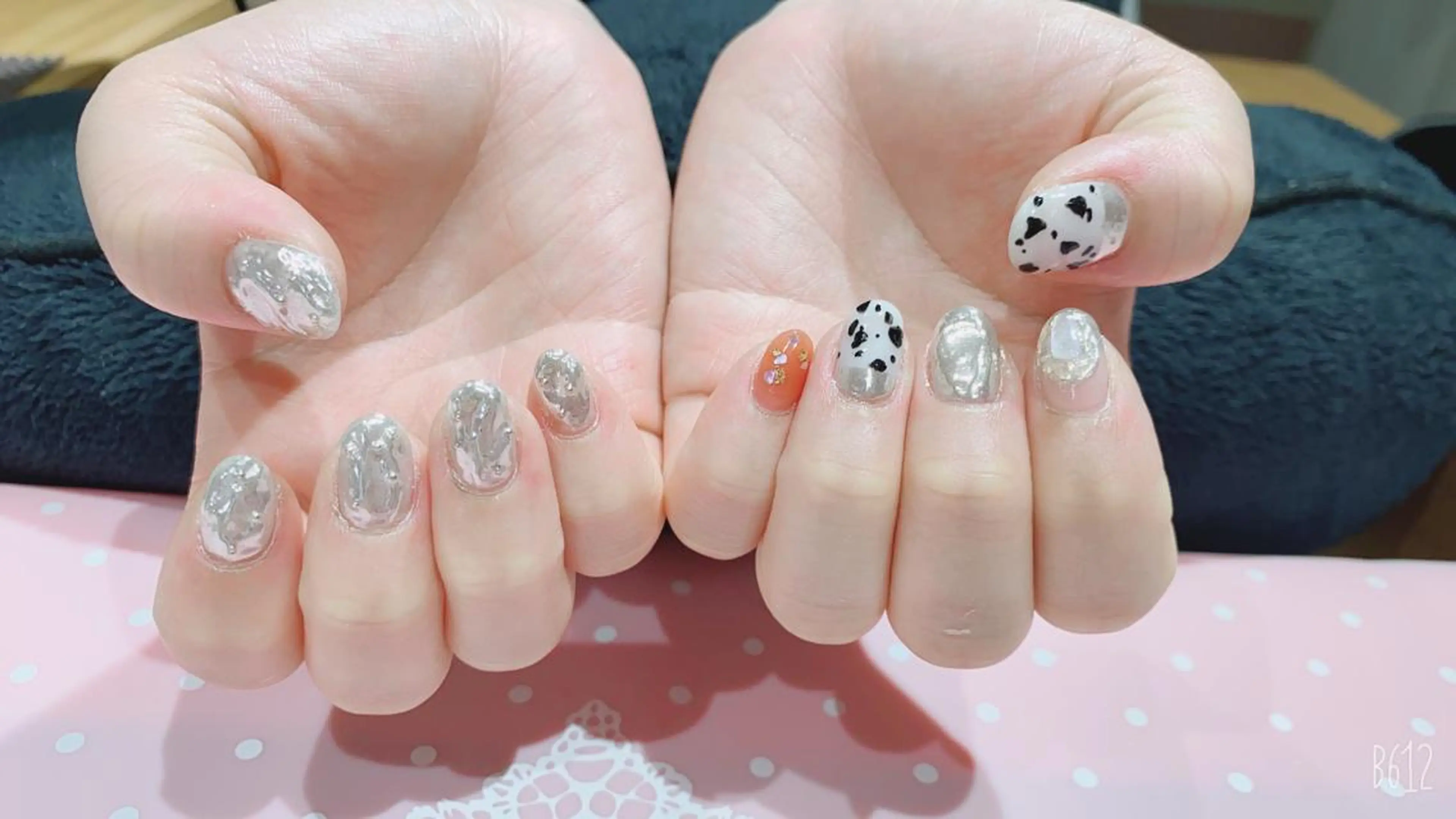 ネイル ミラーネイル VIST☆ ｍａｍｉのネイルデザイン