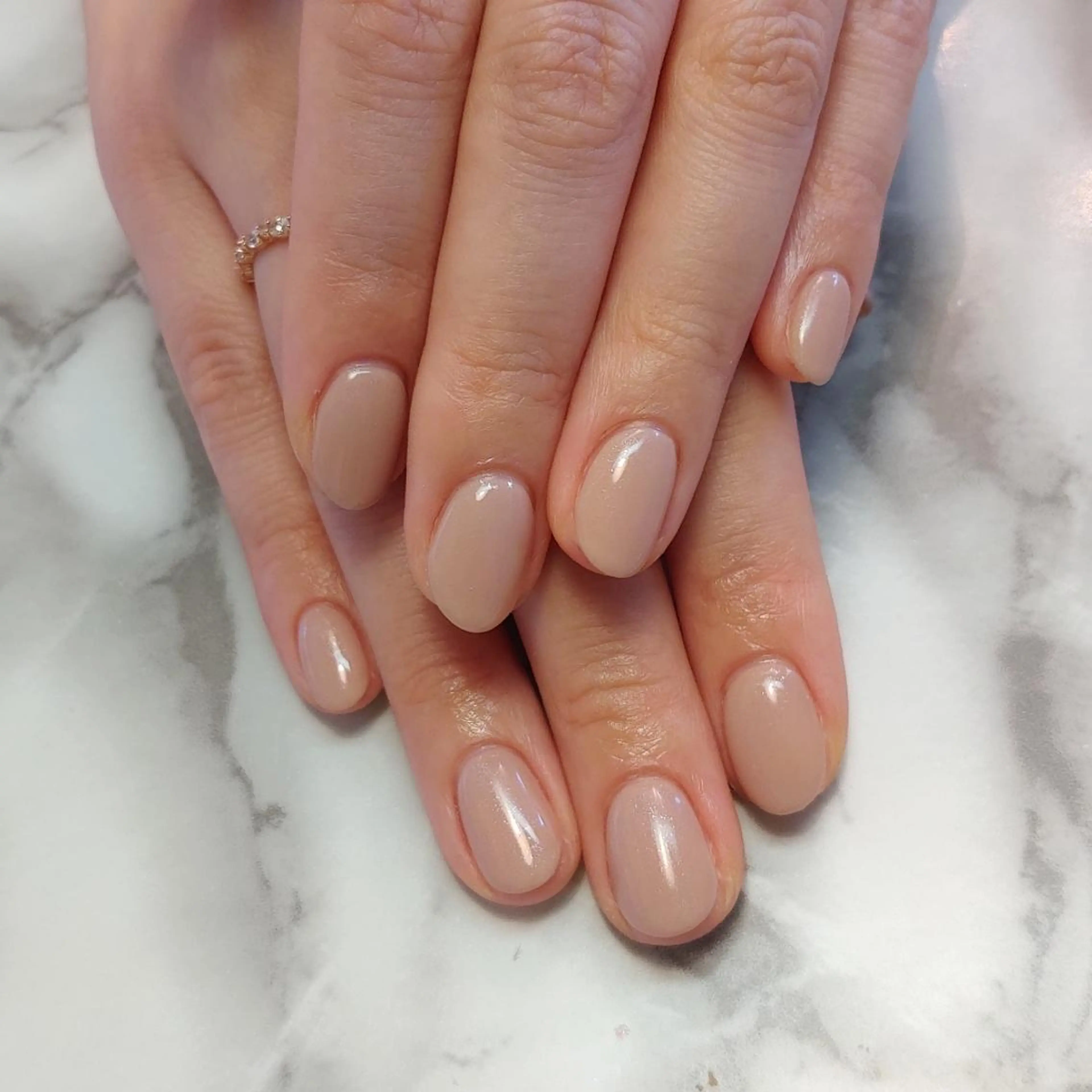 ネイル ワンカラーネイル ジェヌインネイル 河内のネイルデザイン