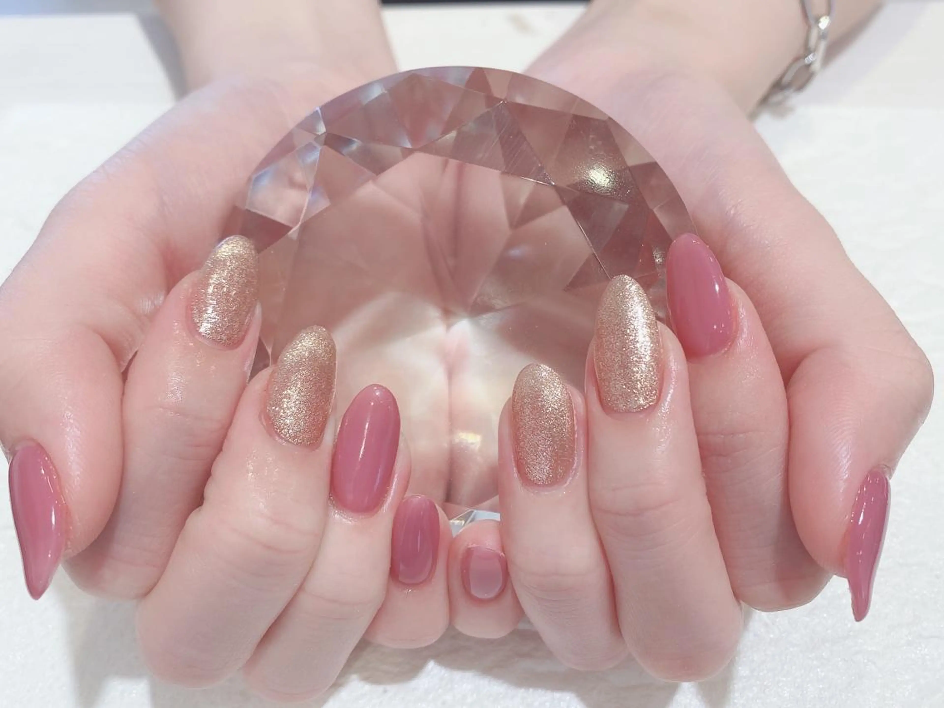 ネイル シンプルネイル 鈴木 優菜のネイルデザイン