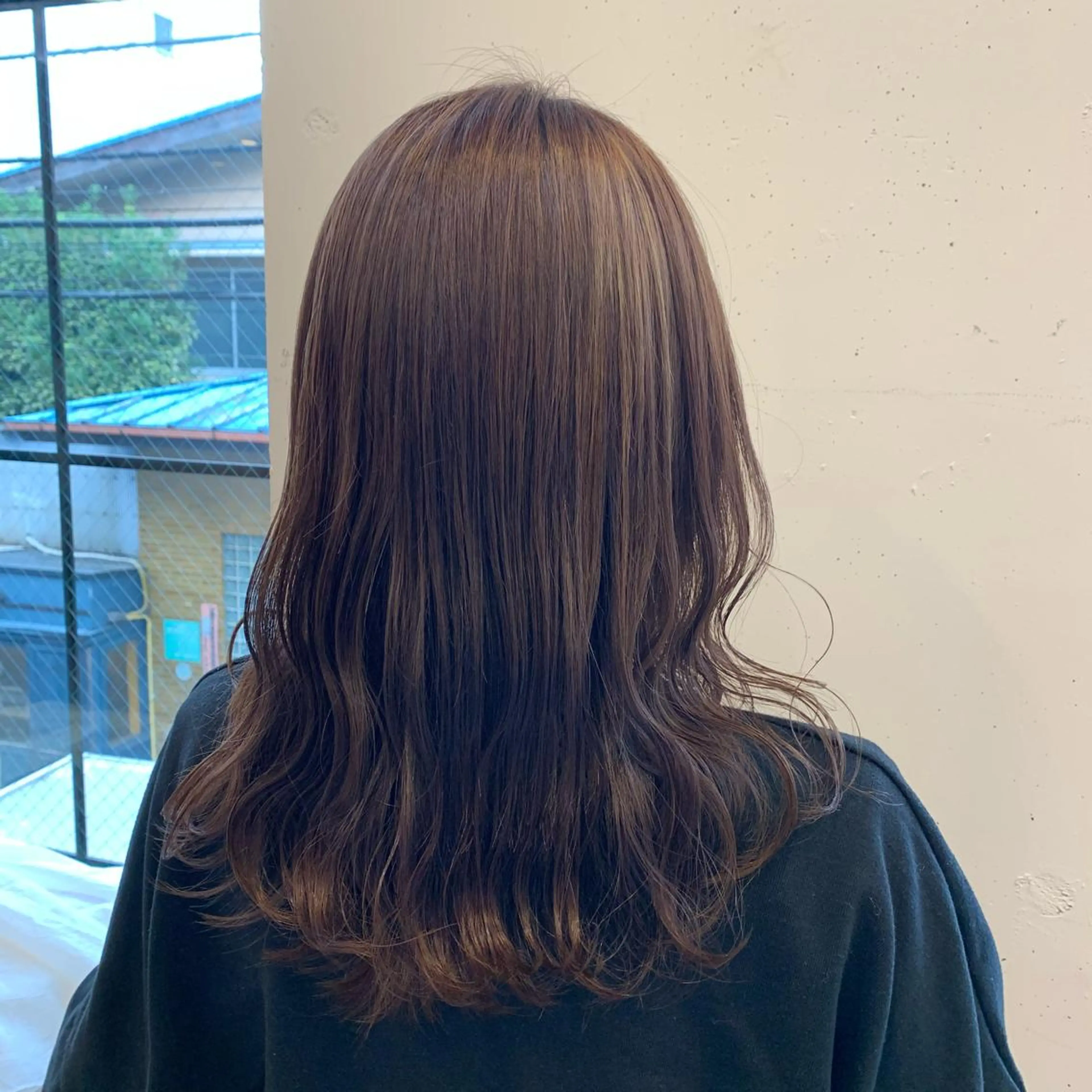 セミロング まろやかカラー🤎 みなとまほのヘアスタイル
