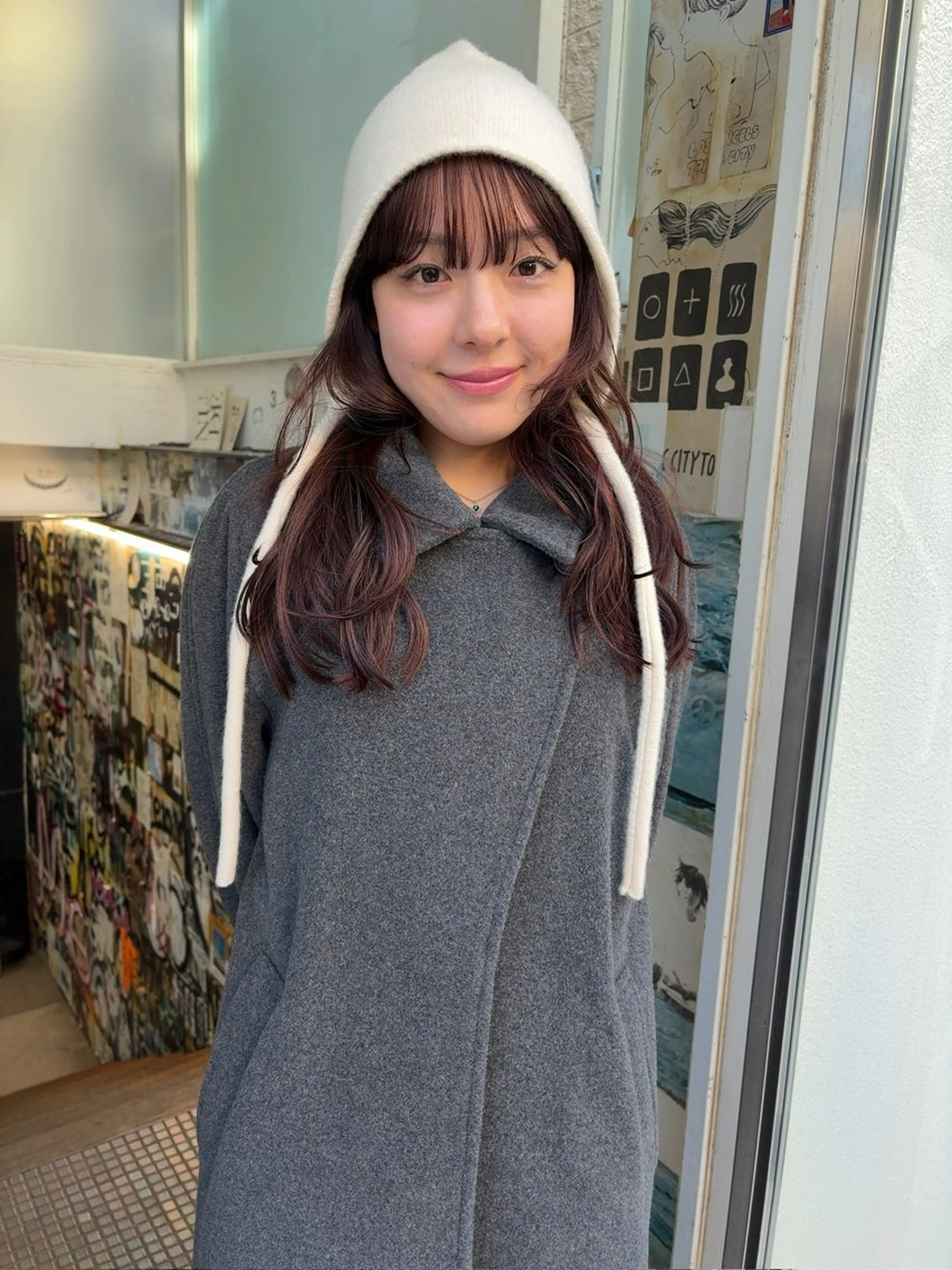 カラー 工藤 姫和のヘアスタイル