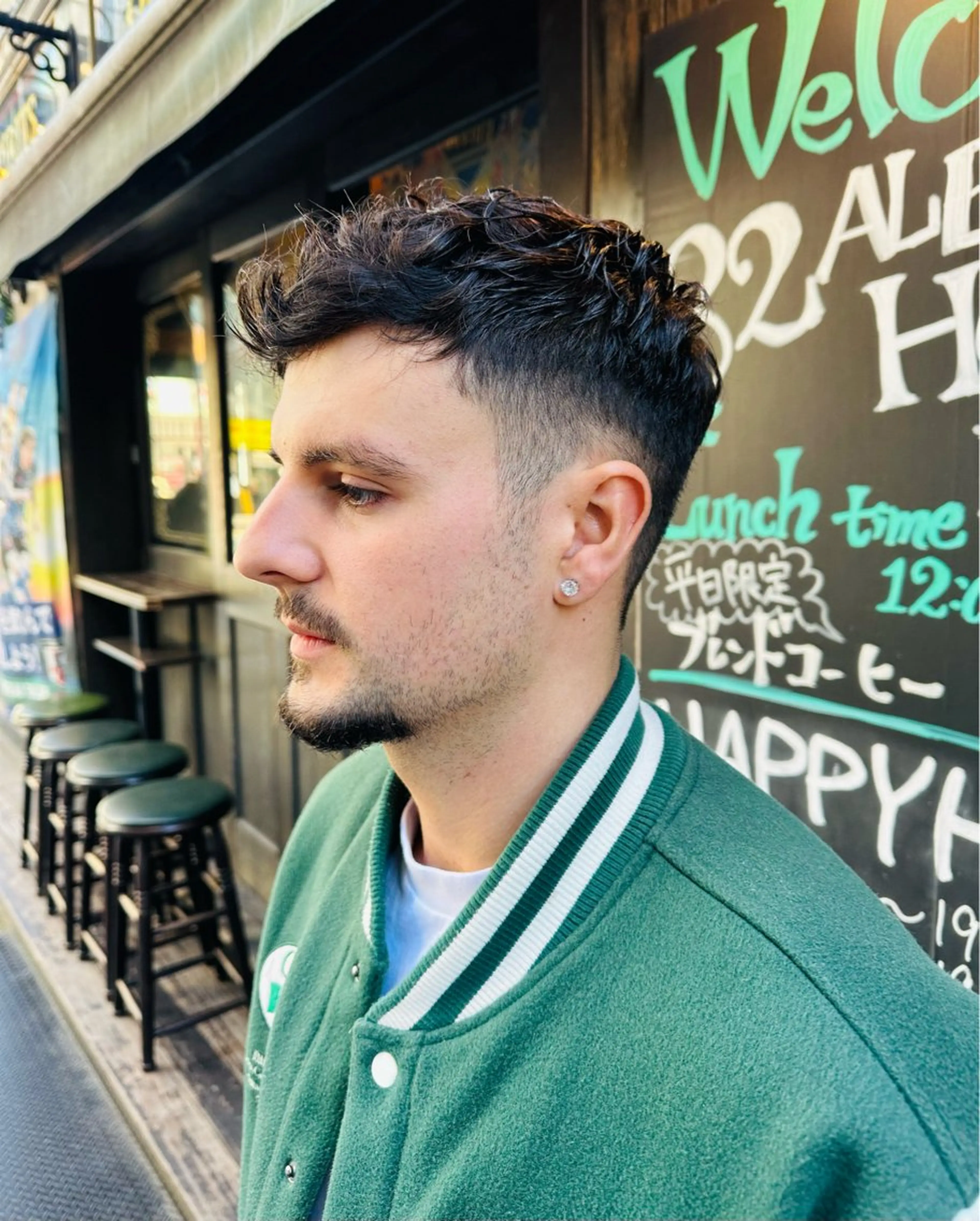 ショート メンズ カット 齋藤 拓麻のヘアスタイル