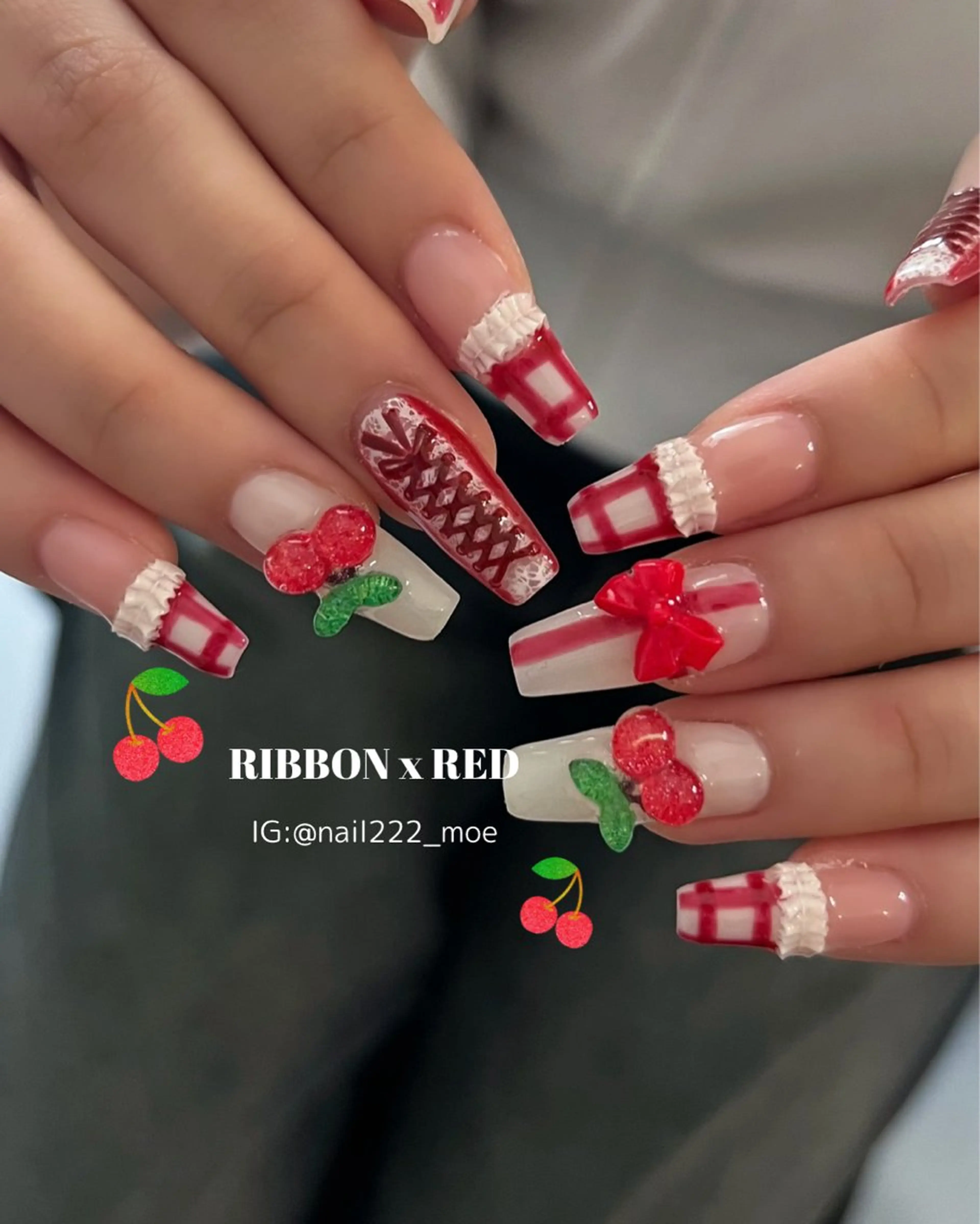 ネイル ハンドネイル ⟡.*222⋰˚☆ MöEのネイルデザイン