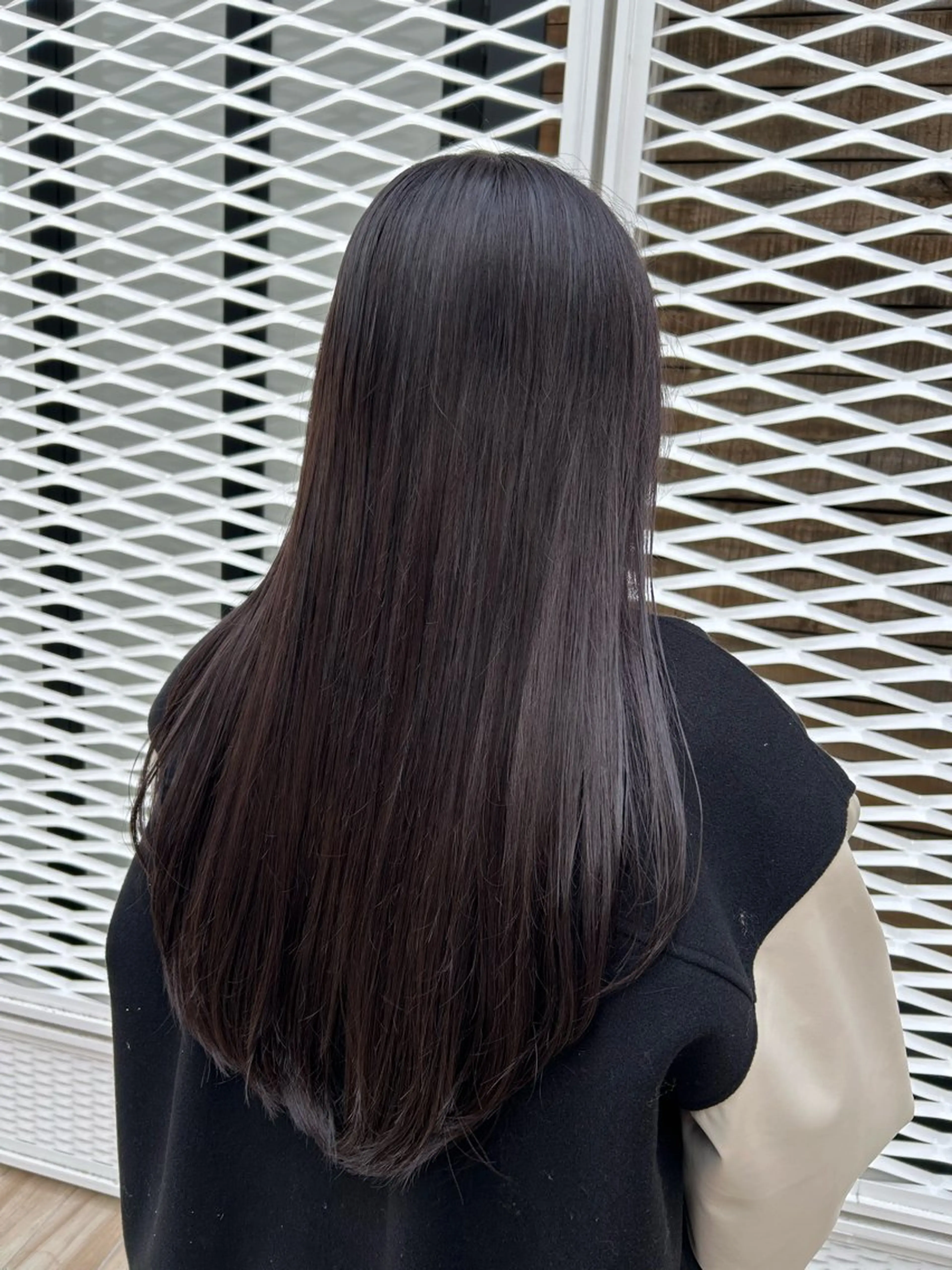 ロング カラー ヘアアレンジ ヘアカラー トリートメント yuka .のヘアスタイル