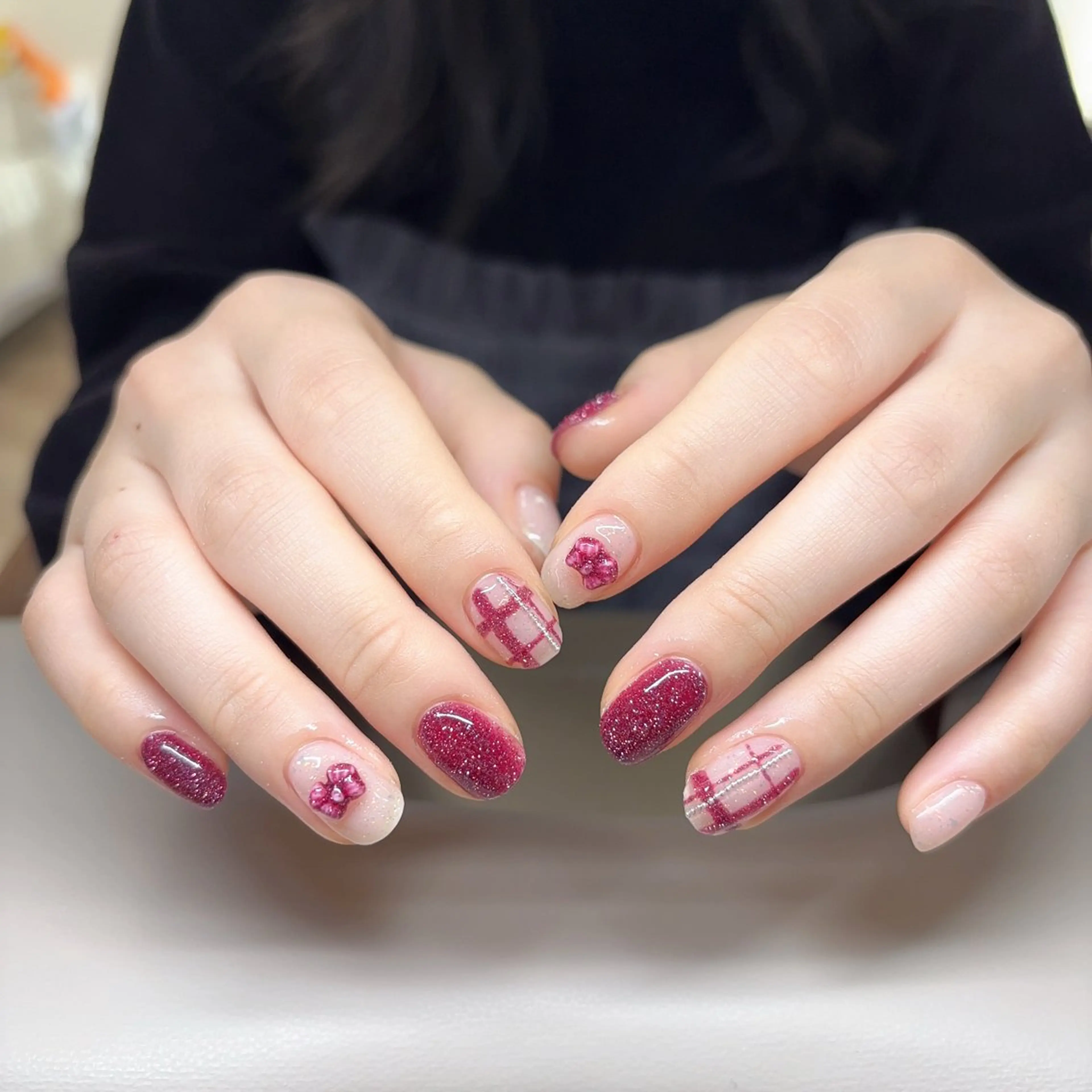ネイル ハンドネイル 33 nail salon 徳山里美のネイルデザイン
