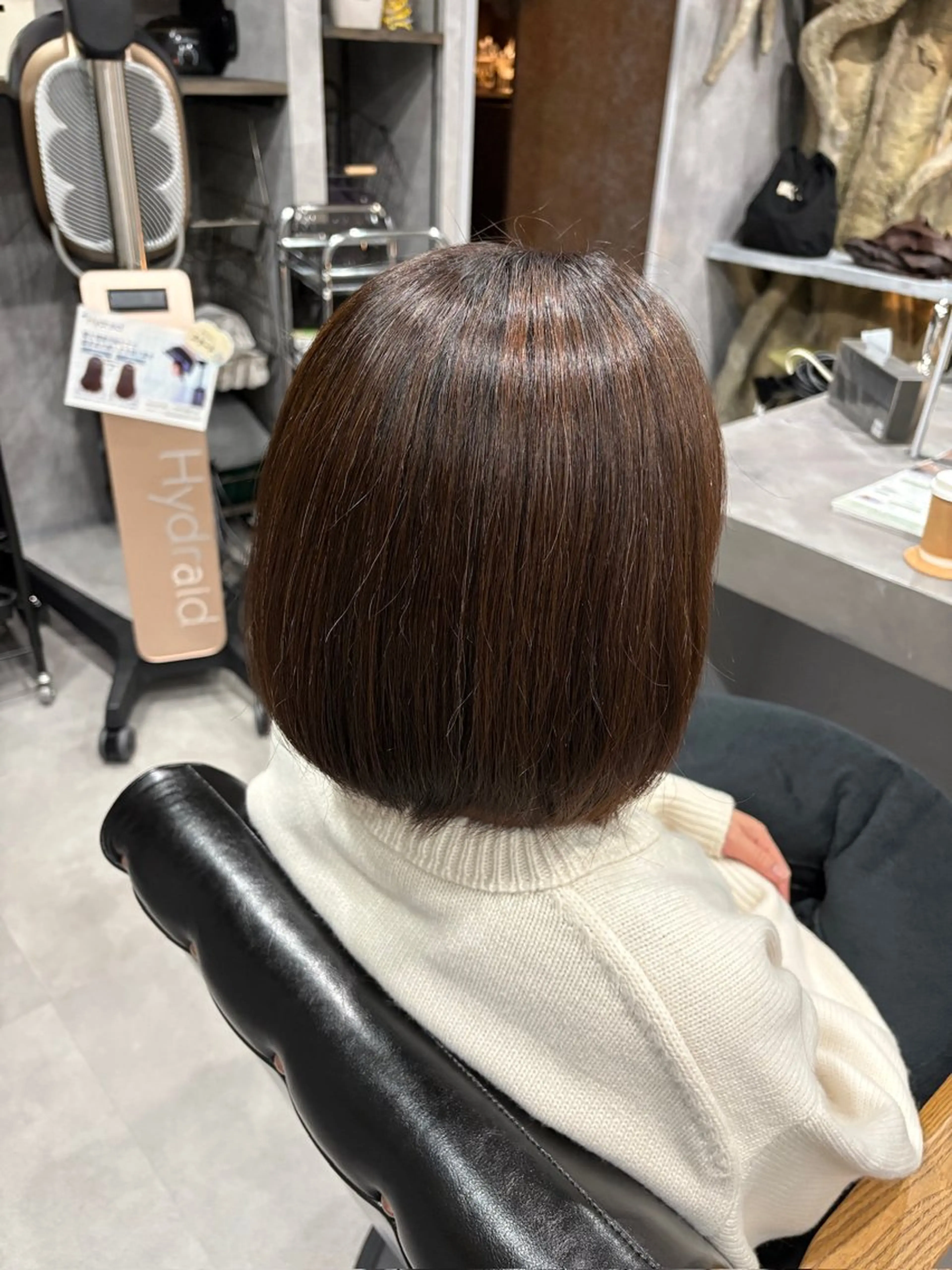 カラー 白髪ケアBAUM さなのヘアスタイル