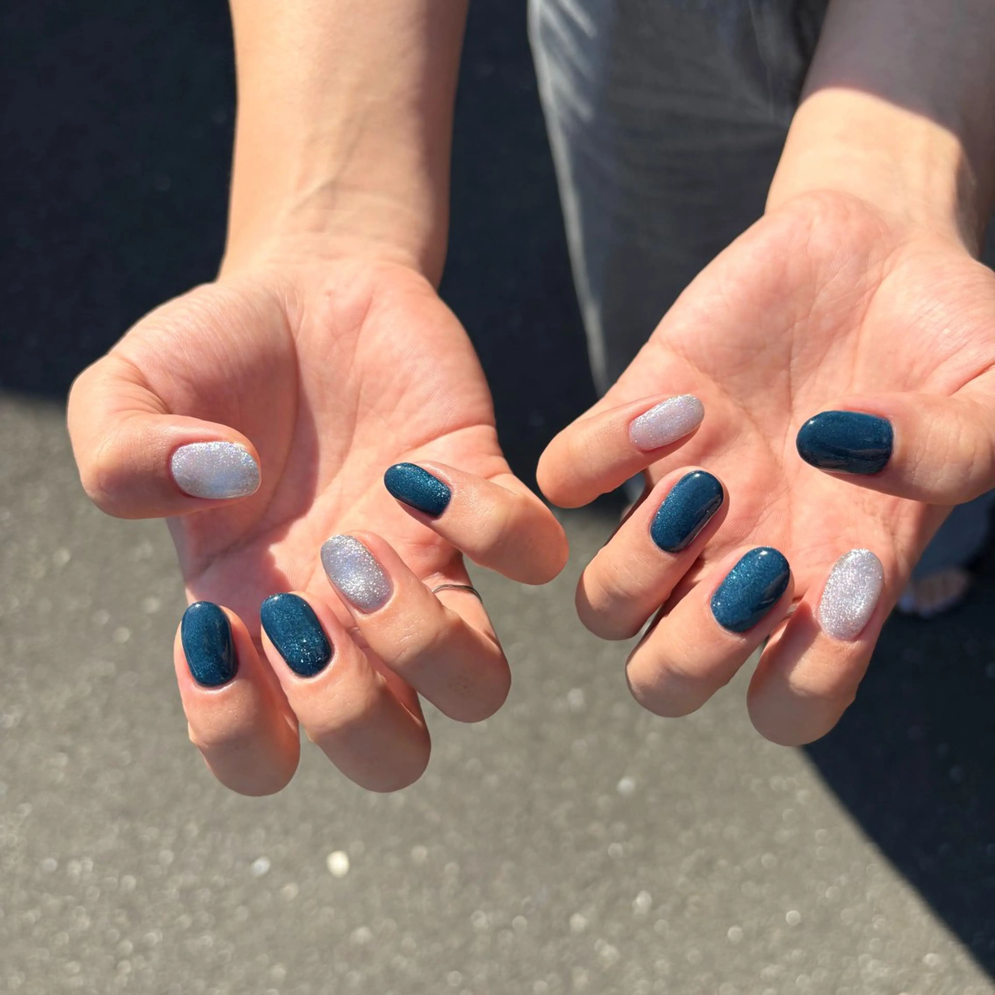 ネイル フラッシュネイル フットネイル フレンチネイル ジェルネイル グラデーション Feluce. eyelash&nail【フェルーチェ】所属・feluce mahoのネイルデザイン