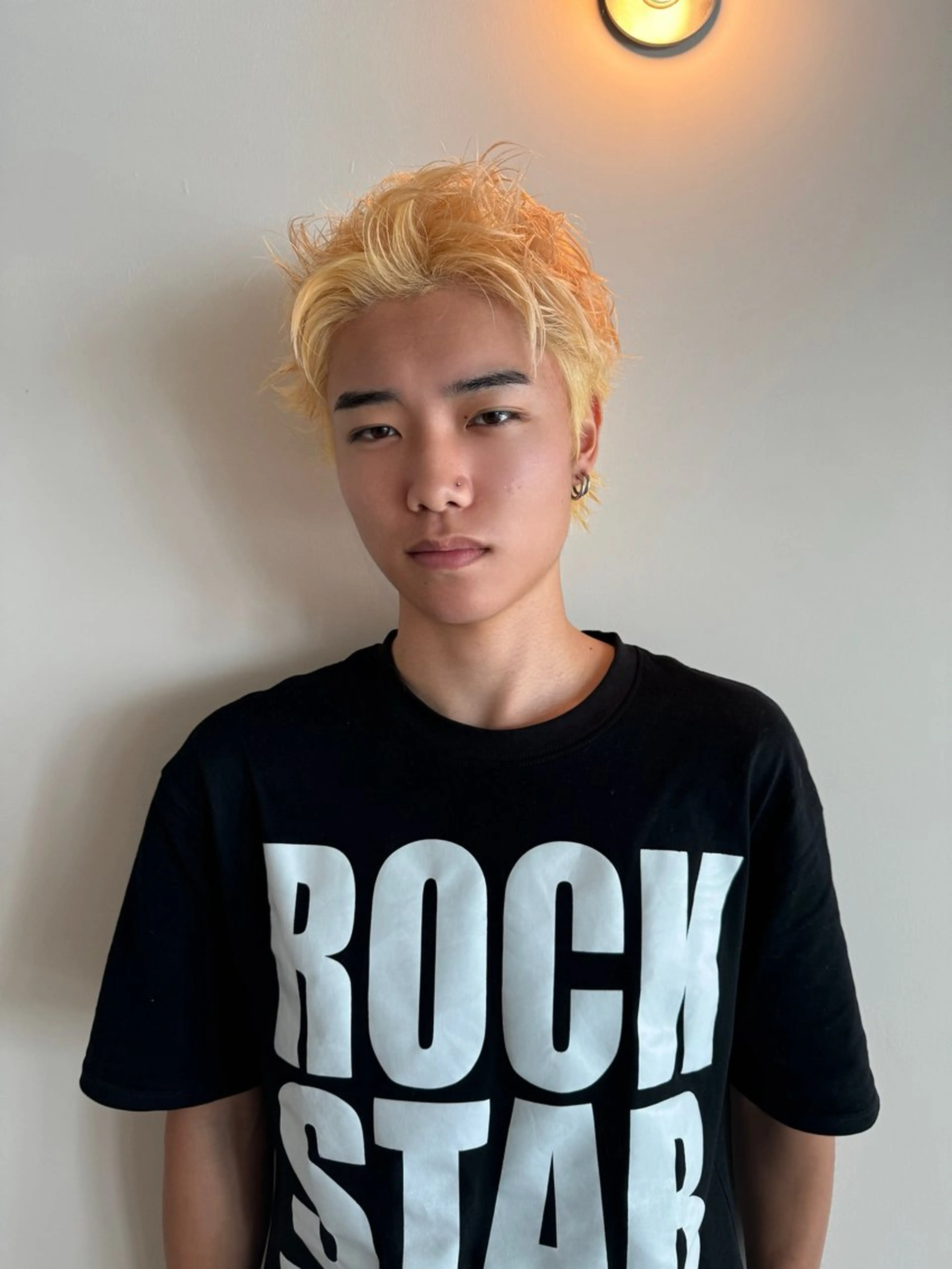 ショート カラー 森田 鴻之介のヘアスタイル
