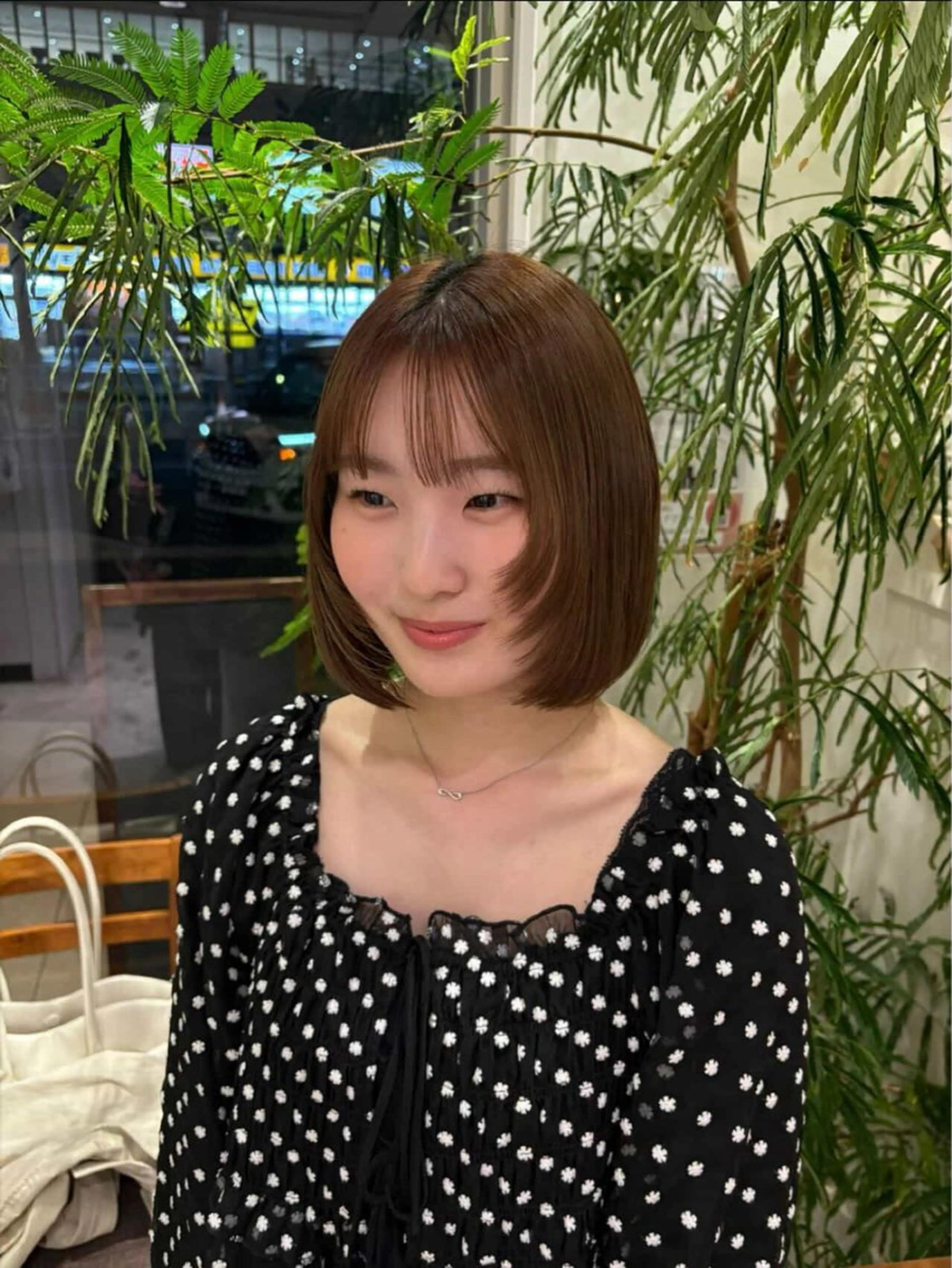 ショート えんどう ゆめはのヘアスタイル