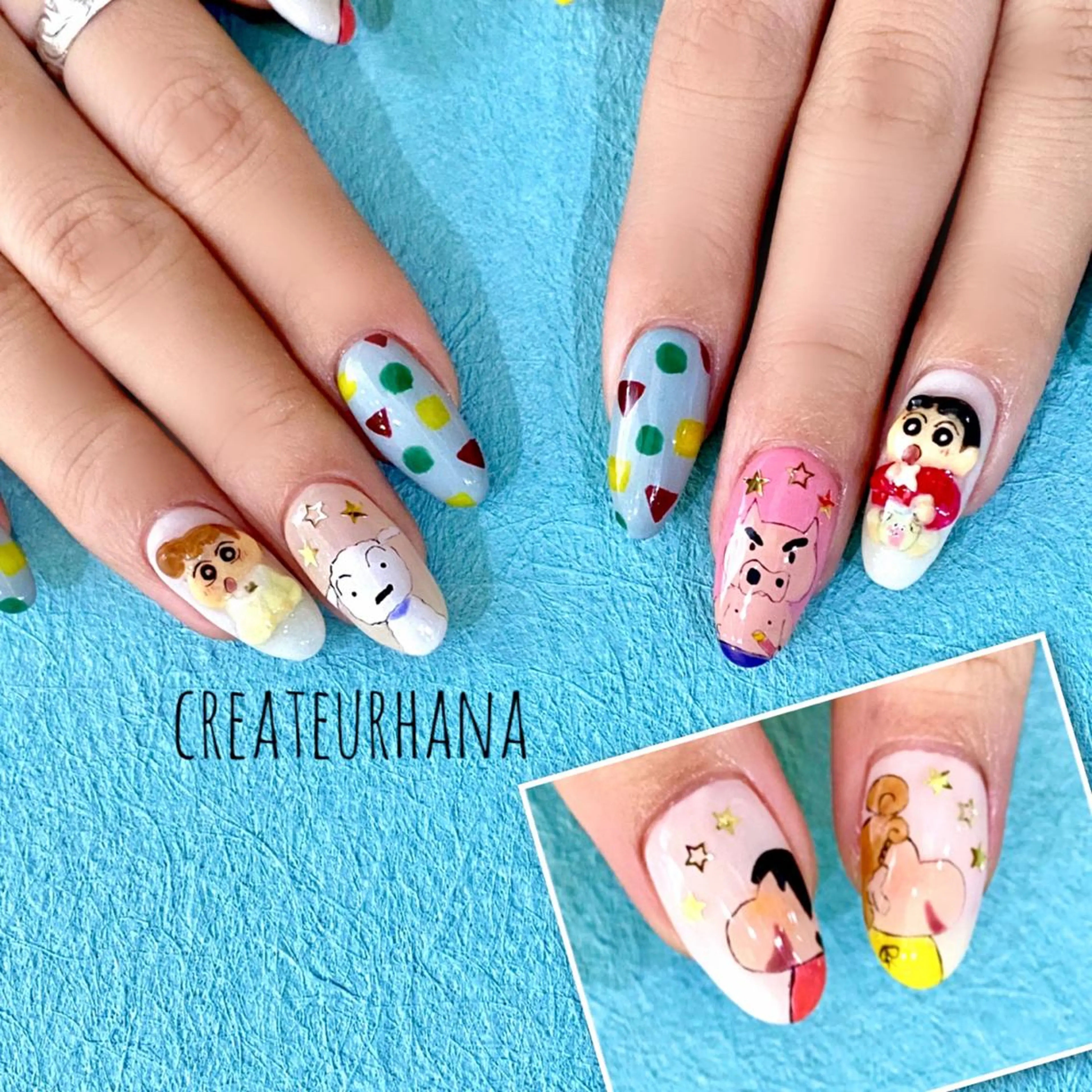 ネイル 三橋 結菜のネイルデザイン