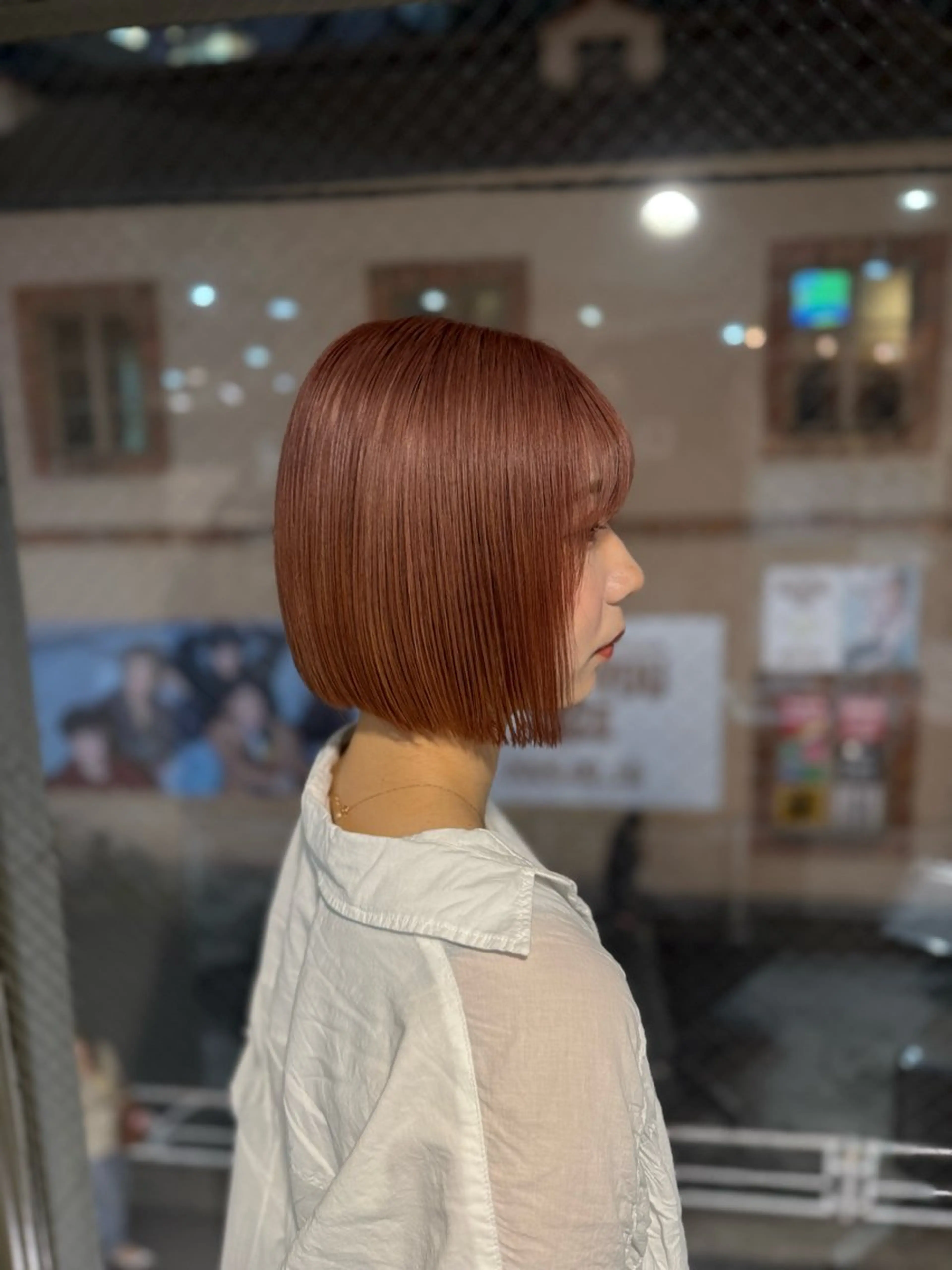 ショート 前下がりボブ ボブ 🌈レイヤーカット/ ハイトーン🌈タクマのヘアスタイル