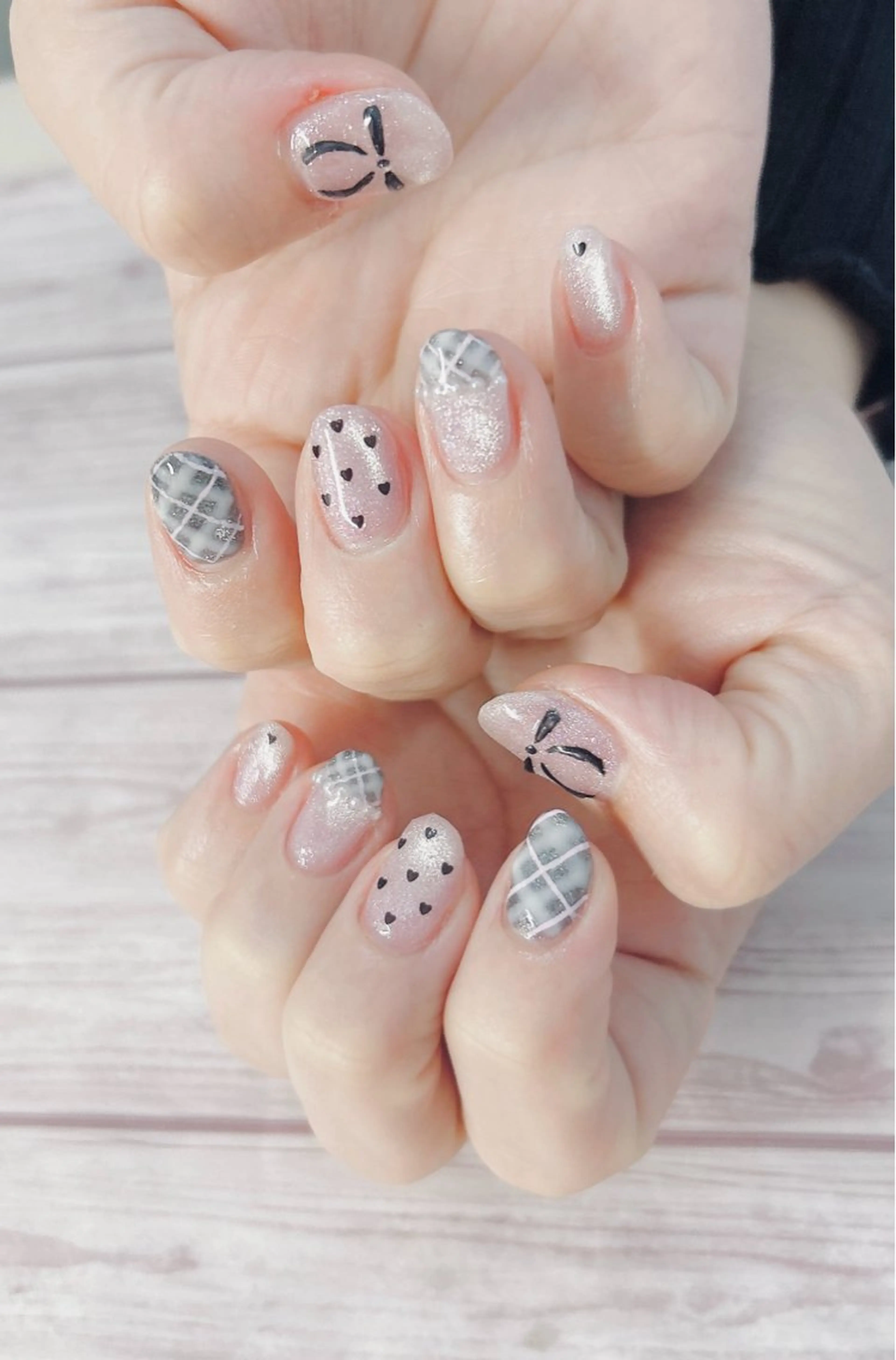 ネイル アートネイル ハンドネイル MYu Beauty Salon YURIのネイルデザイン