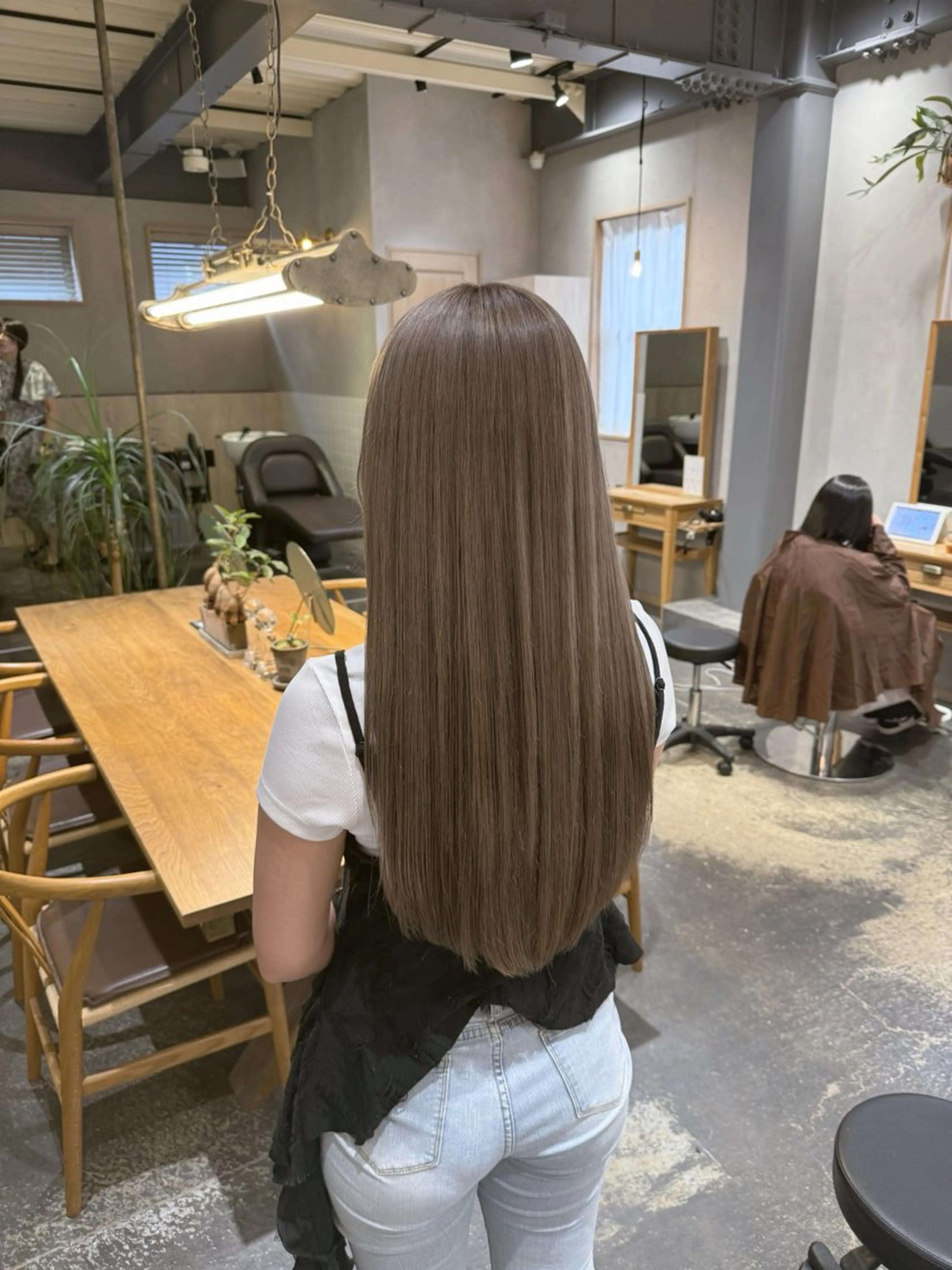 🧸🫧1ブリーチ+透明感+ダメージ補修トリートメント🎀🩷の写真