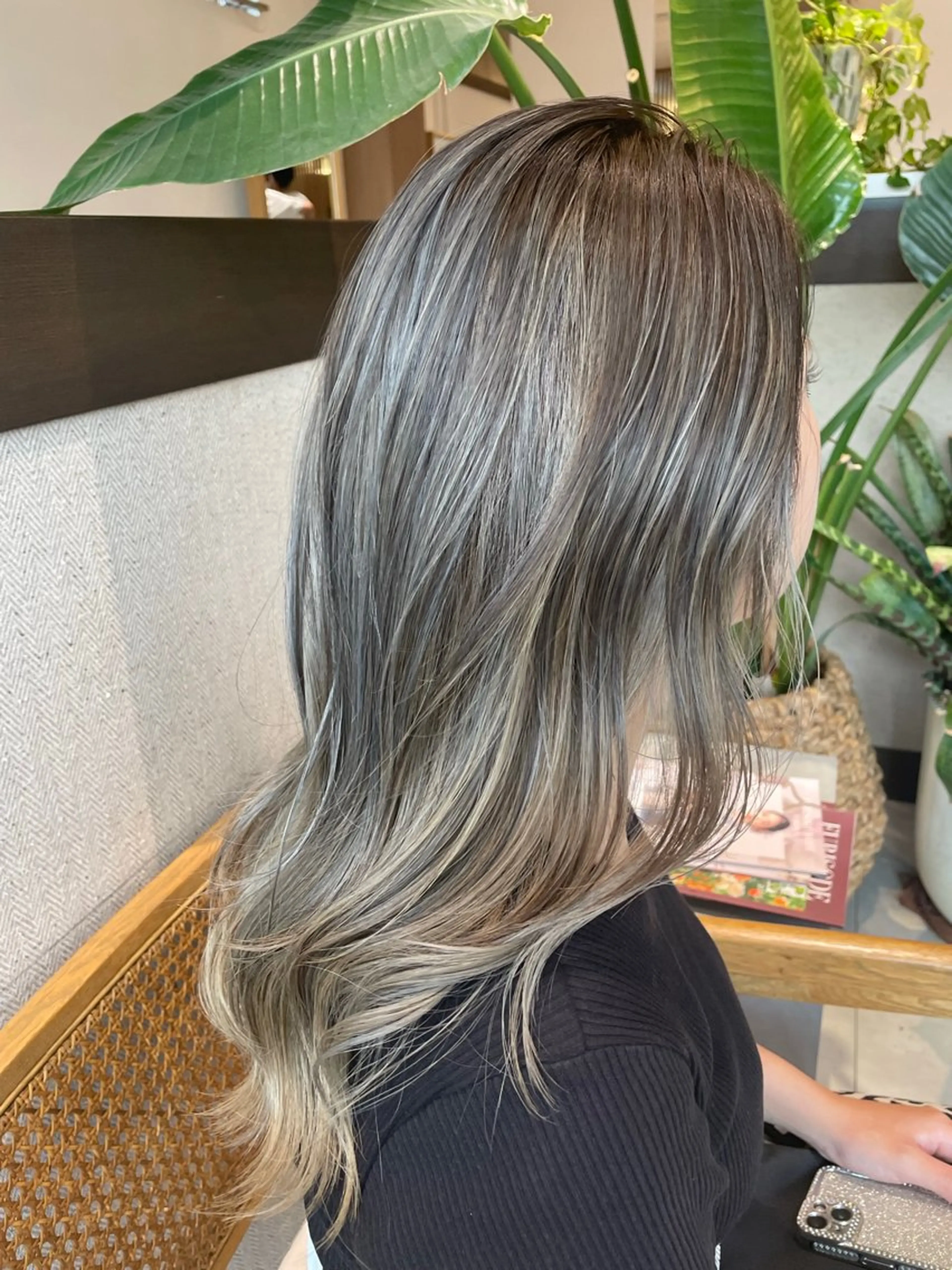 ロング 松井 竜輝のヘアスタイル