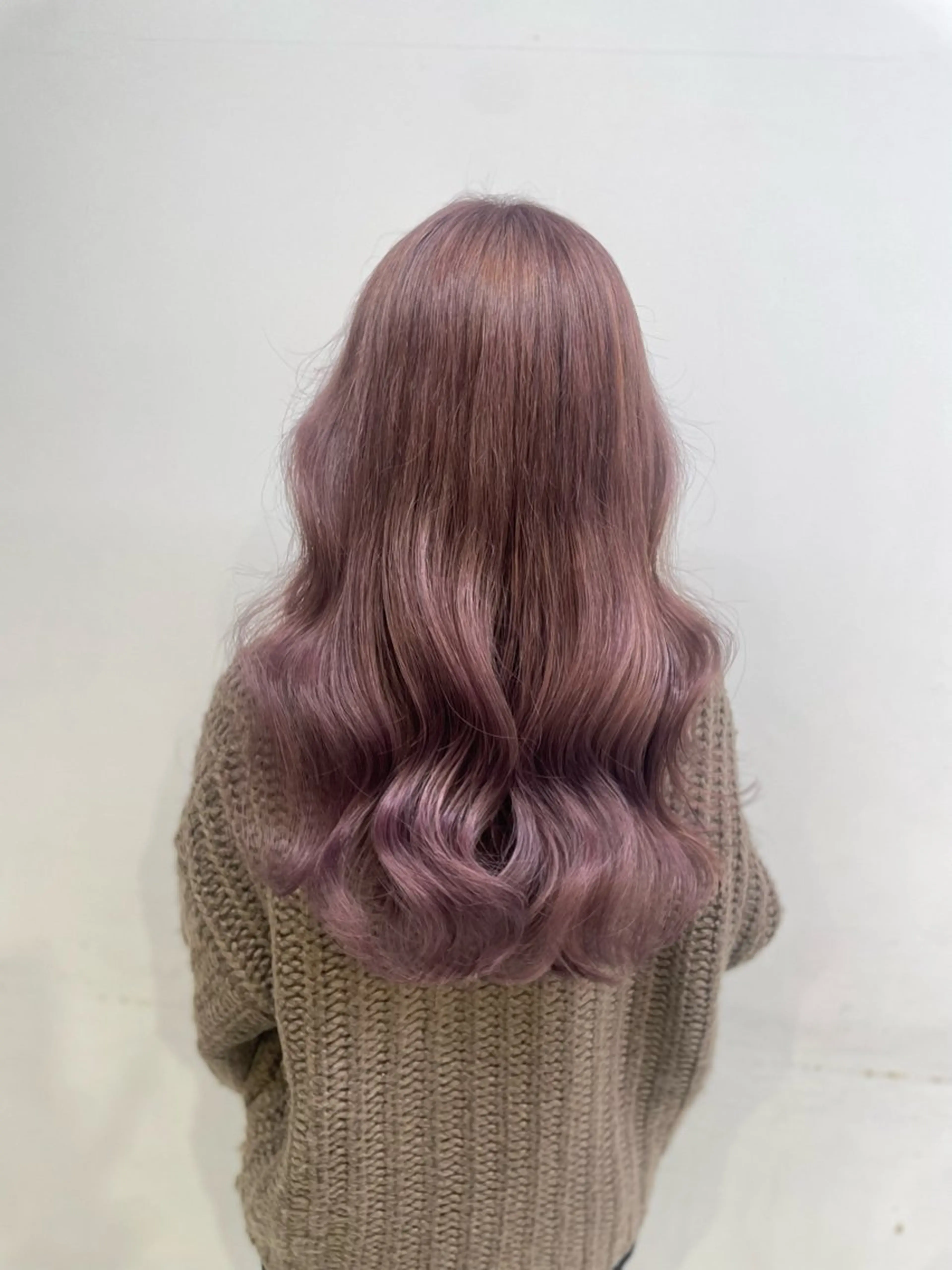 ミディアム 髪質改善 ヘアカラー トリートメント 顔周りレイヤー/新宿 /モテ艶カラー/航介のヘアスタイル