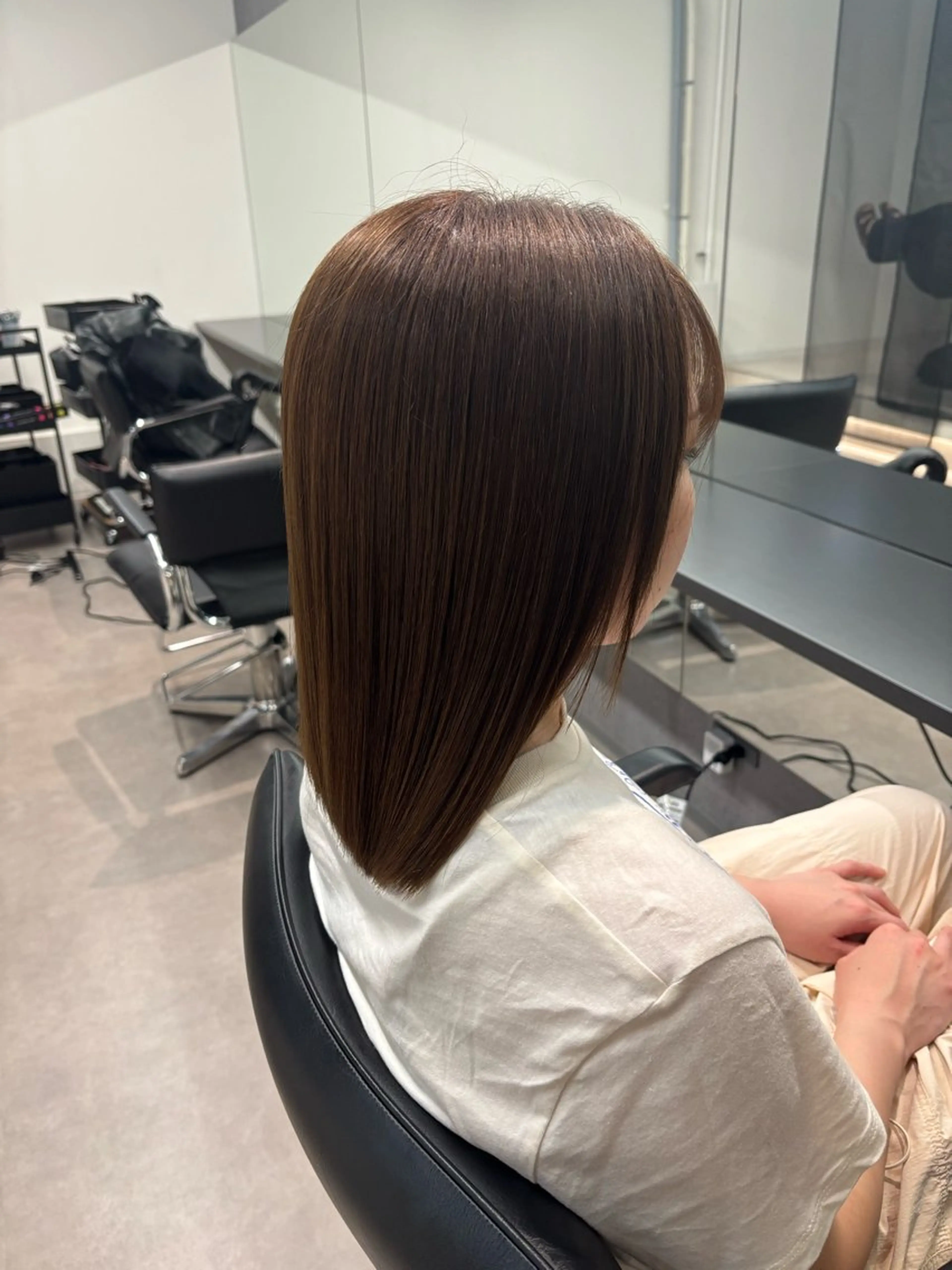 ミディアム NorthLyrae /たなかゆかのヘアスタイル