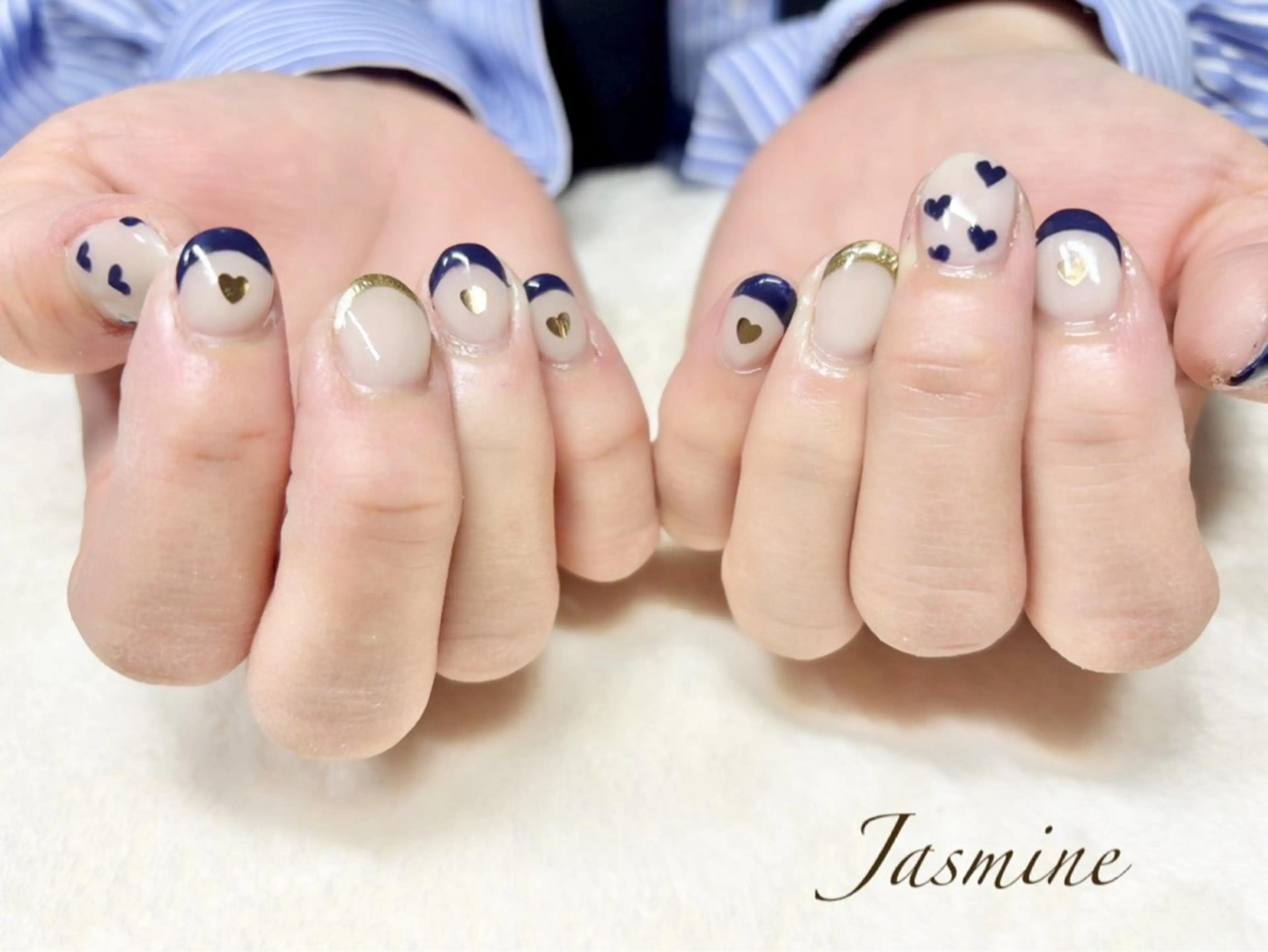 ネイル ハンドネイル Jasmine 林のネイルデザイン