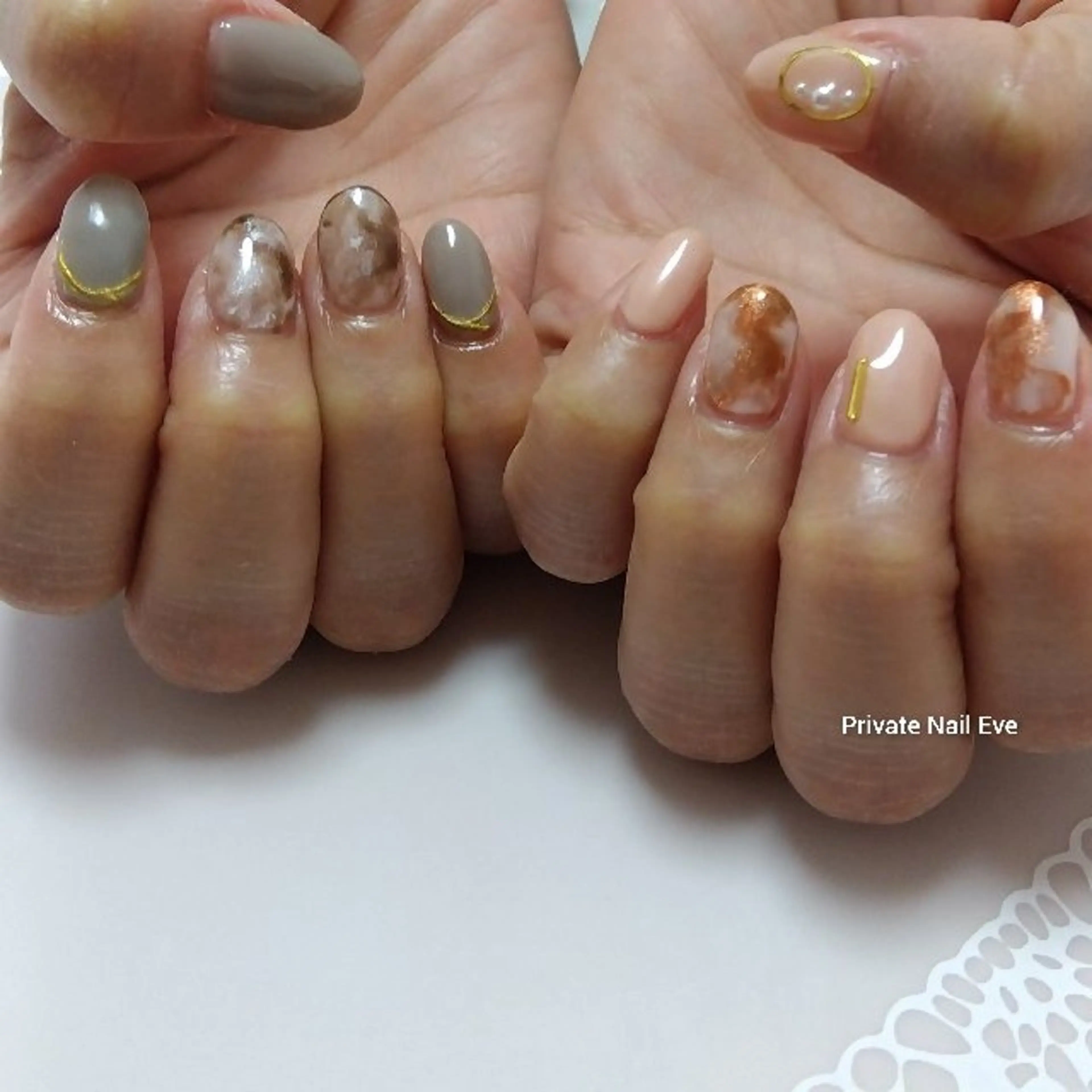 ネイル ニュアンスネイル ネイル junkoのネイルデザイン