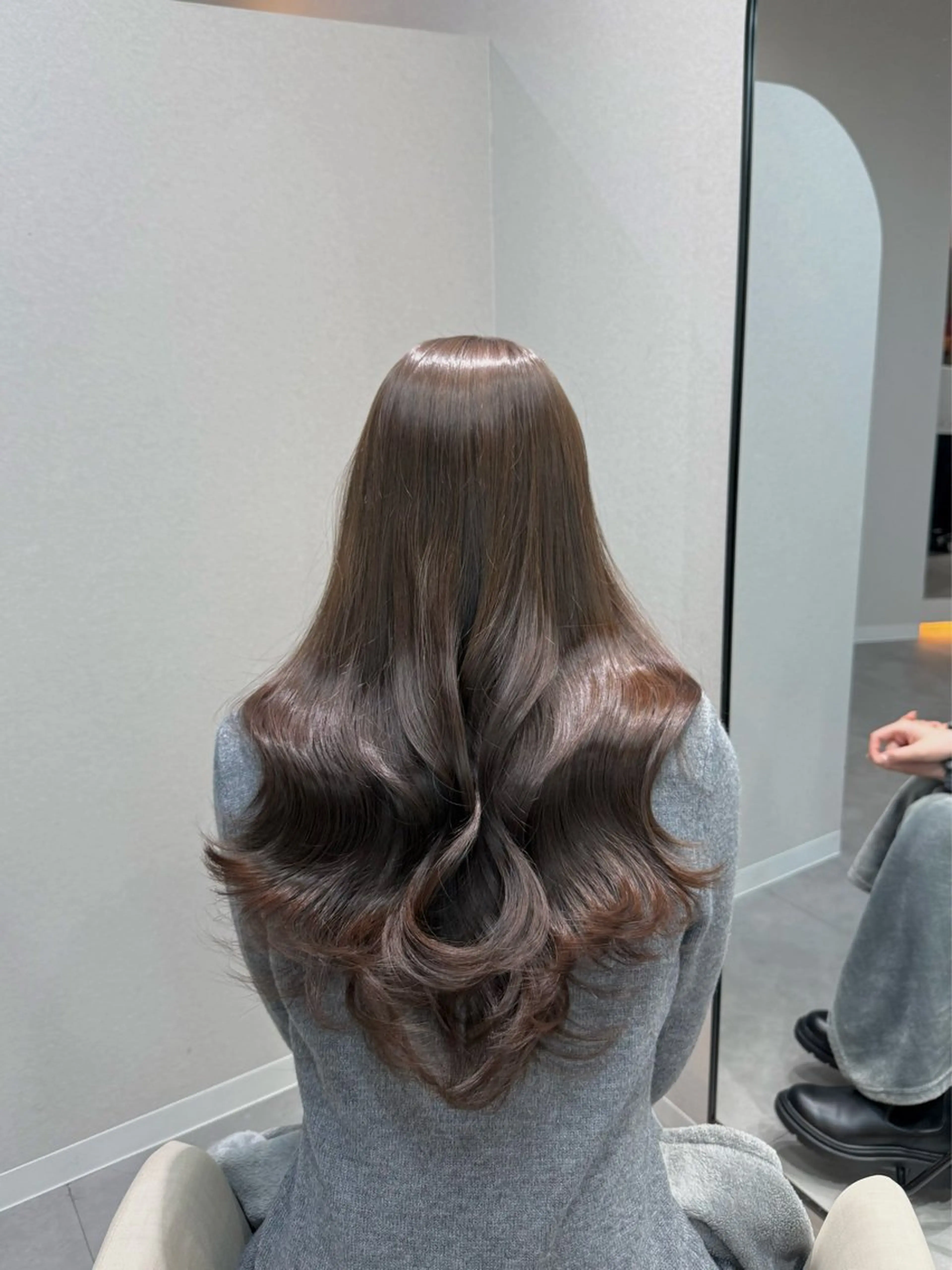 カラー ヘアカラー トリートメント 韓国ヘア/ うる艶髪 🪽🫧Neneのヘアスタイル