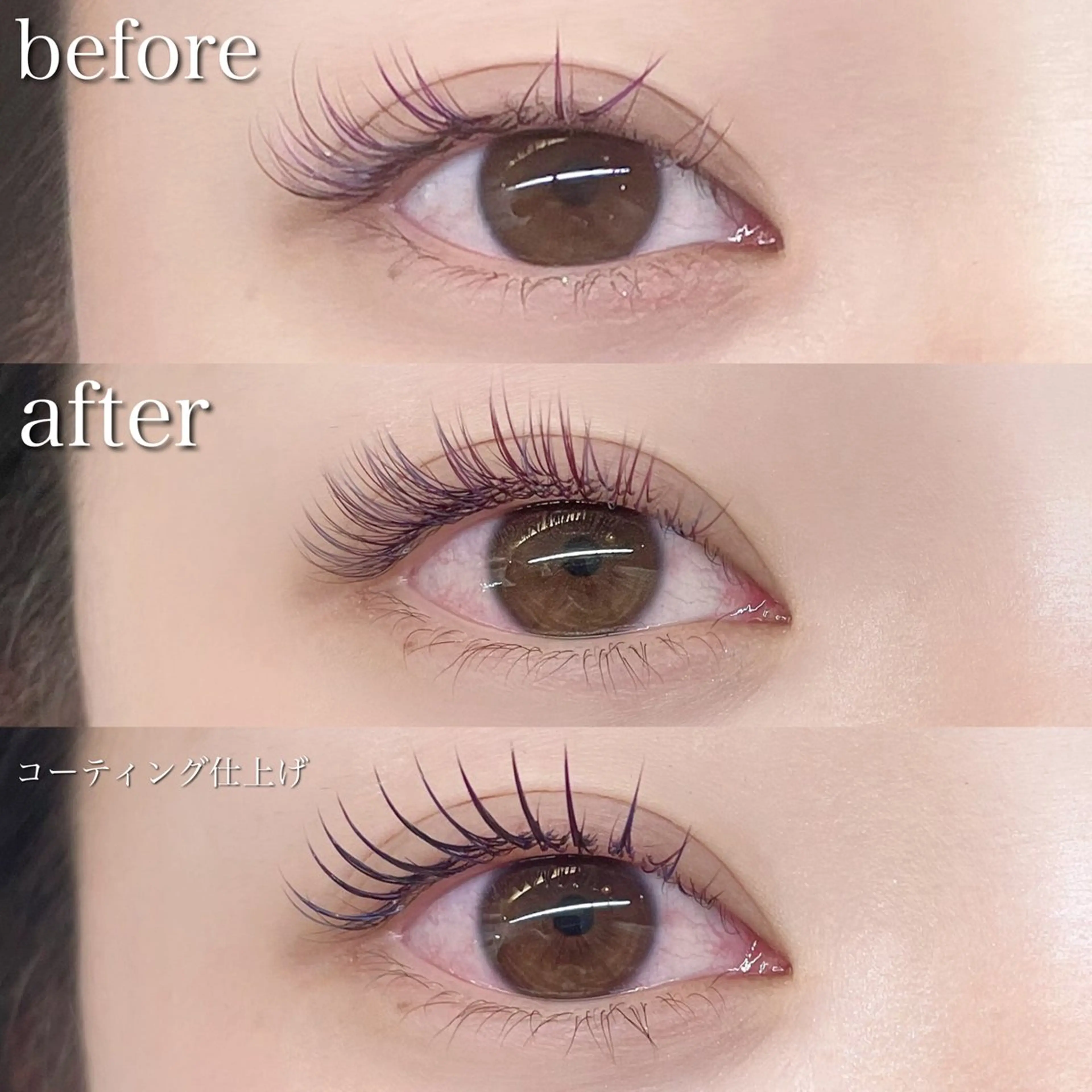 マツエク・マツパ THE SALON ariaのマツエク・マツパデザイン