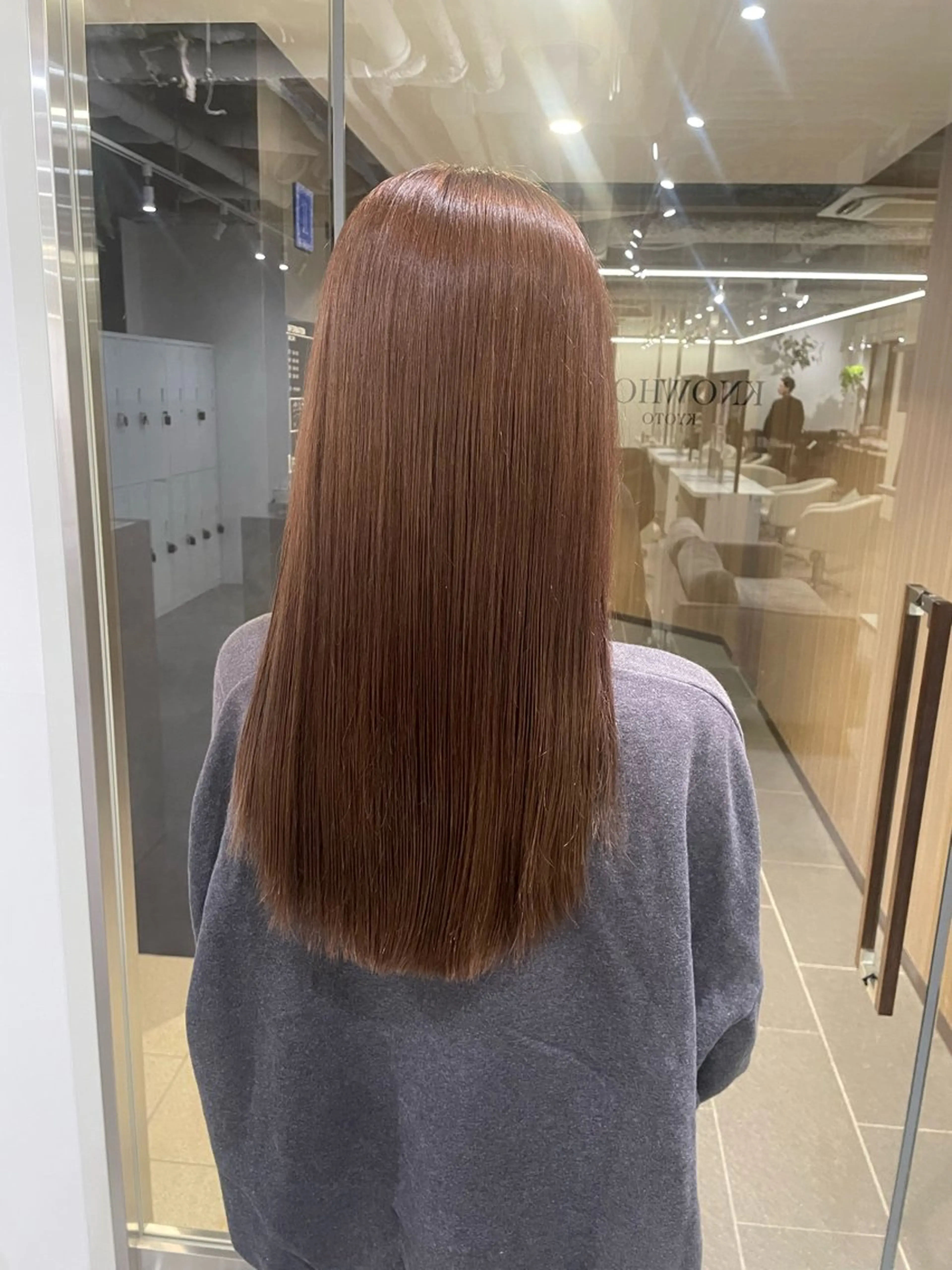 ロング カラー カラーモデル募集/ 森本明花のヘアスタイル