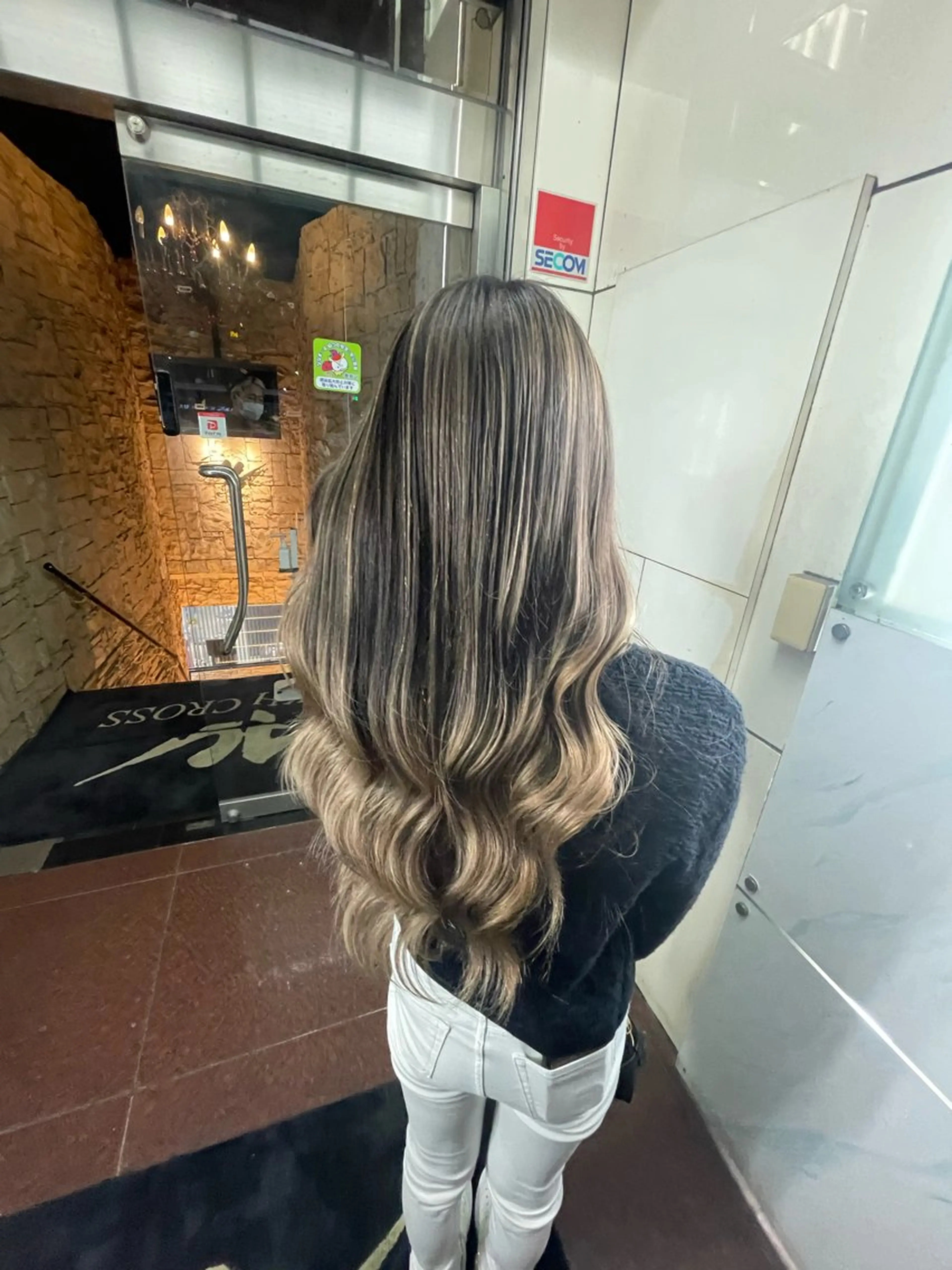 ロング カラー バレイヤージュ レイヤーカット PSY【サイ】所属・PSY【サイ】 /池袋/RYUSEIのヘアスタイル