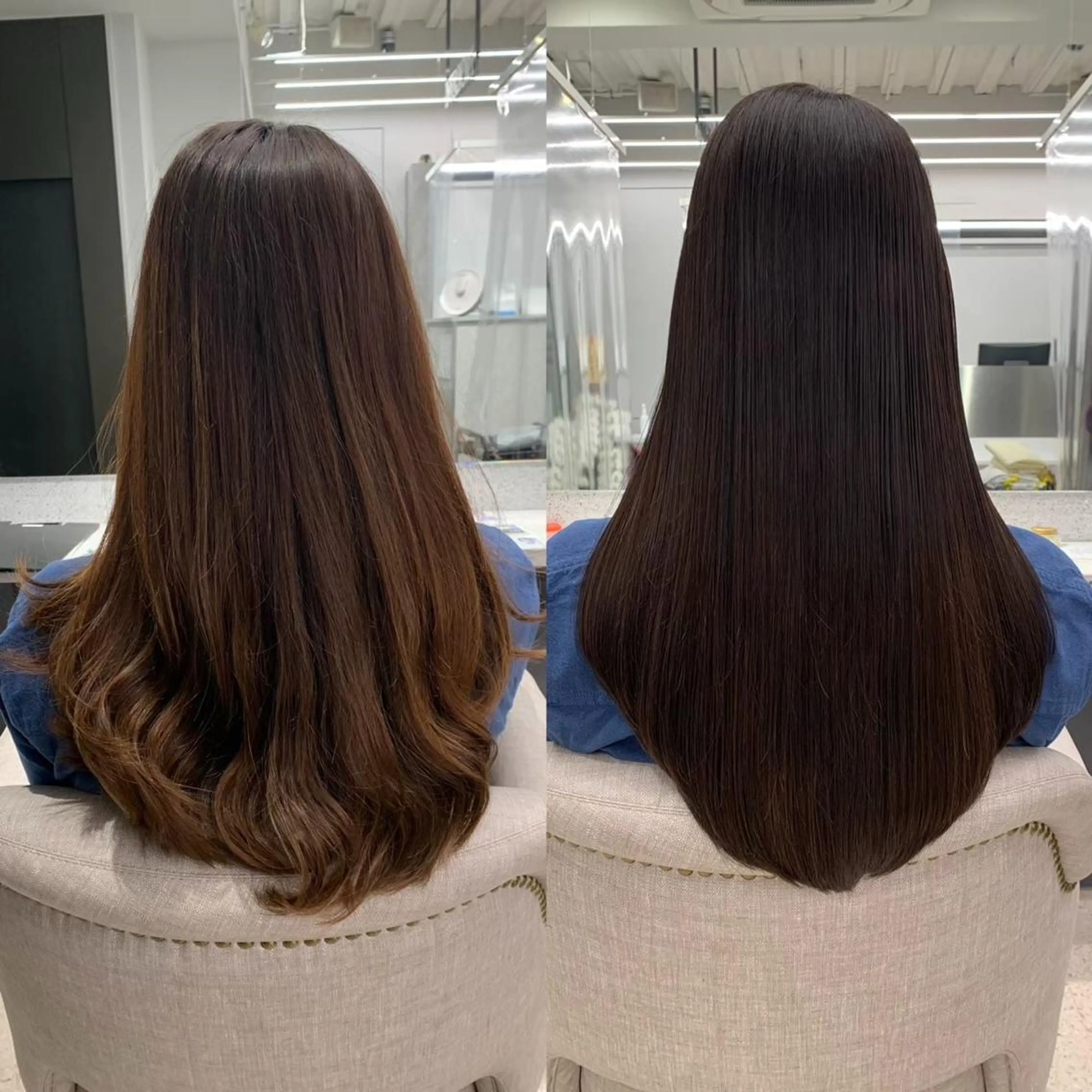 ロング 韓国ネイル🤍 イワサキ　リコ🍒のヘアスタイル