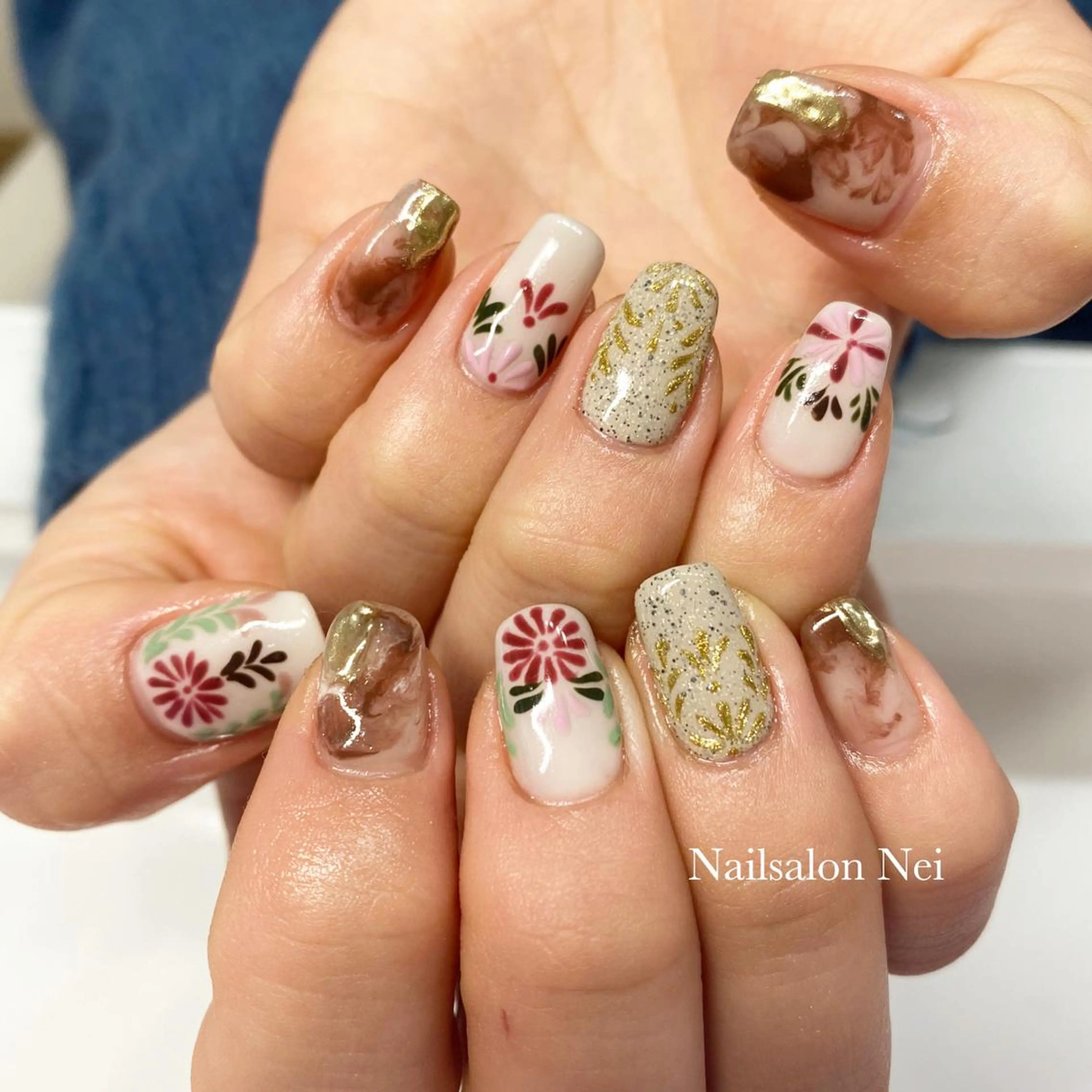 セミロング Nailsalon Ｒ《喜多見3分》のネイルデザイン
