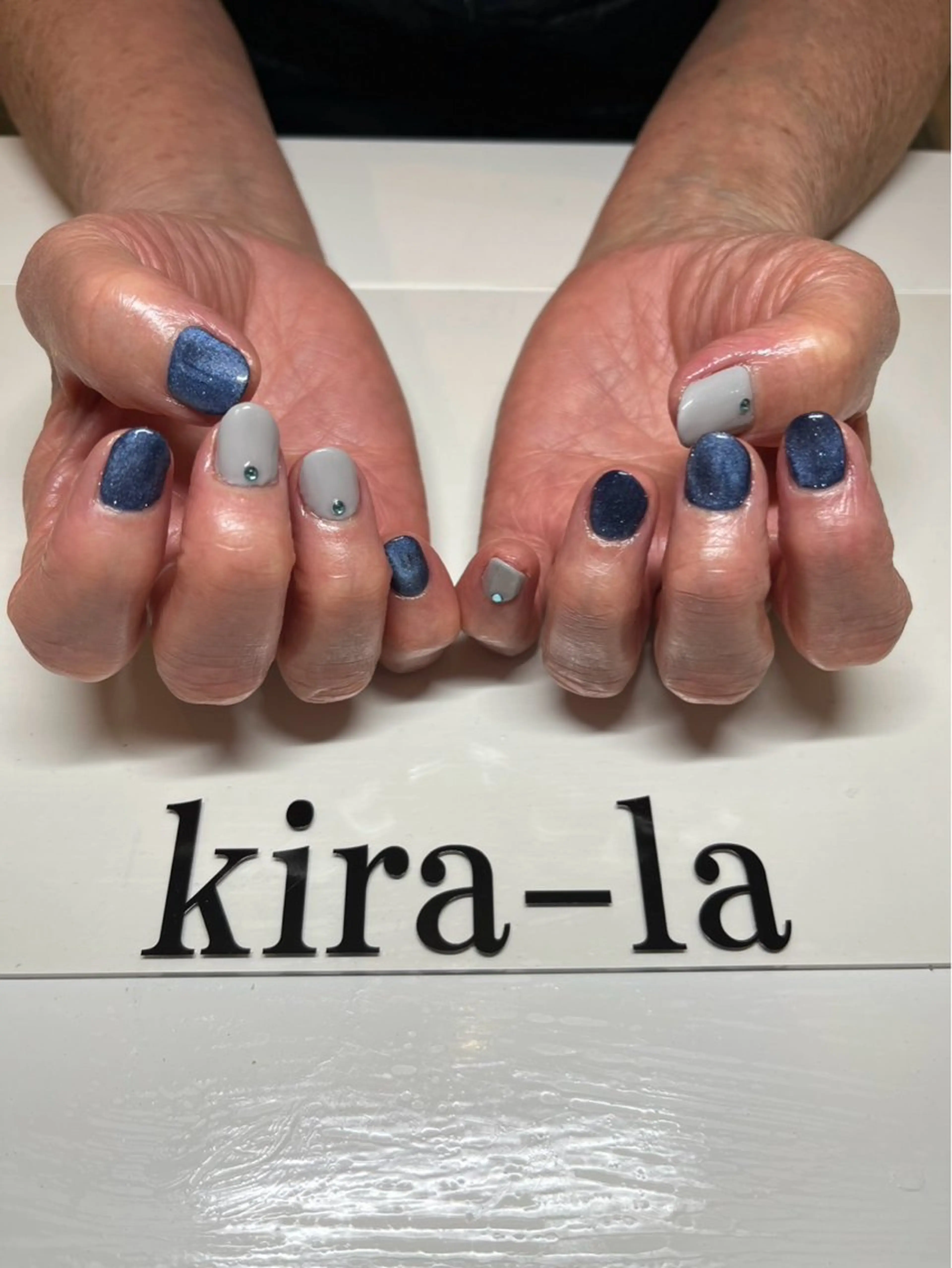 ネイル フラッシュネイル ジェルネイル kira-la キララ･:*..のネイルデザイン