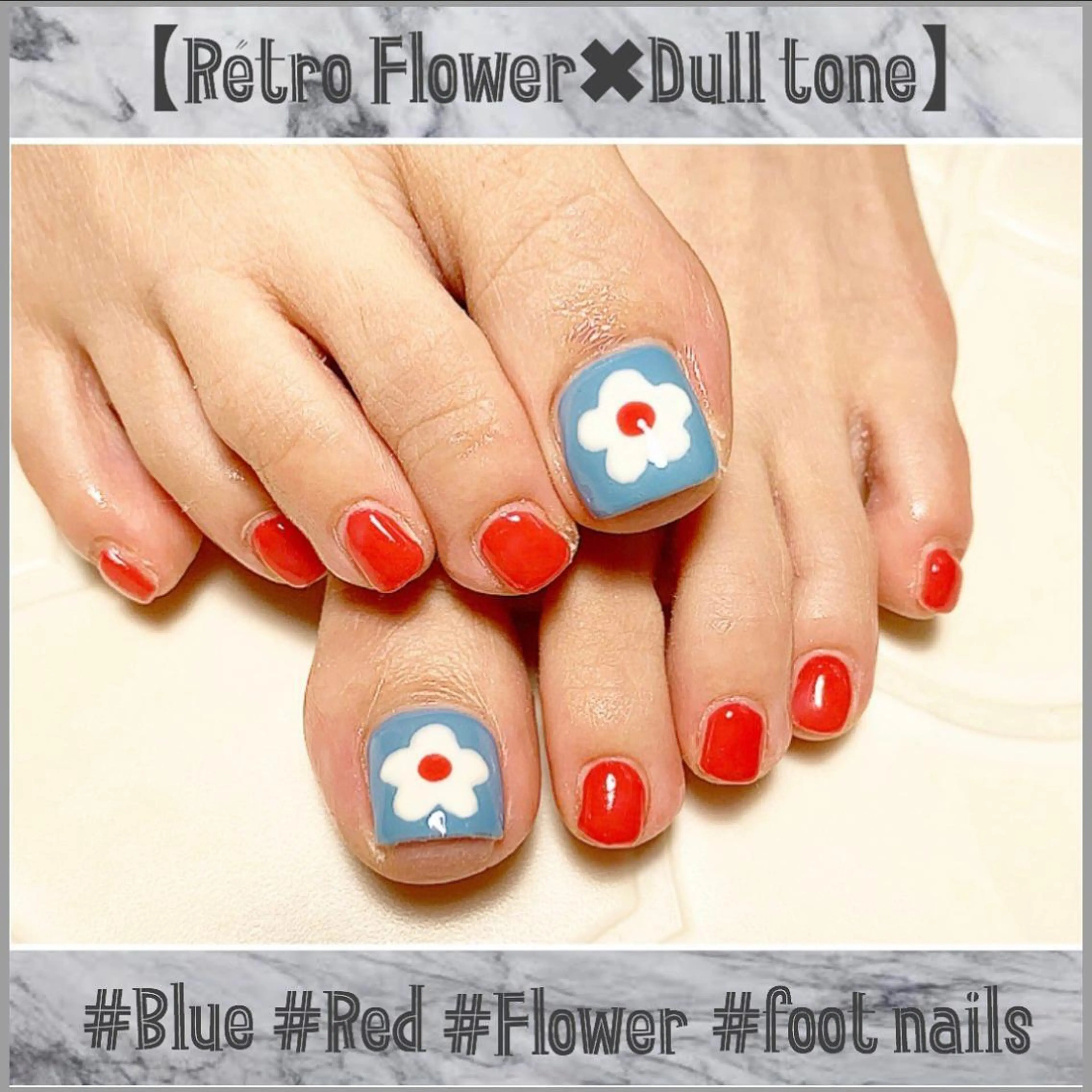 ネイル フットネイル 中村 翠のネイルデザイン