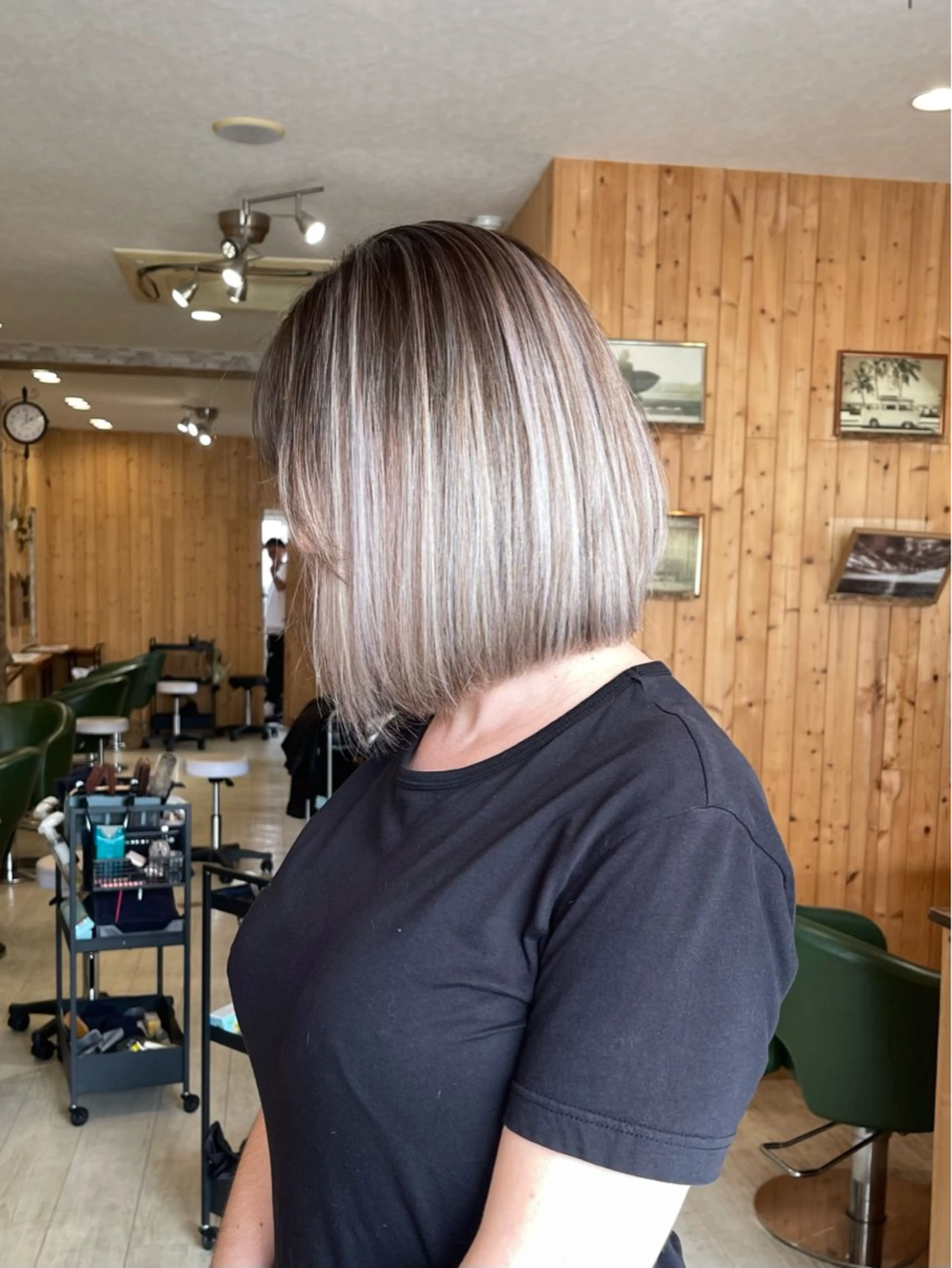 ショート カット ヘアカラー 谷山銀二郎/ 副店長のヘアスタイル