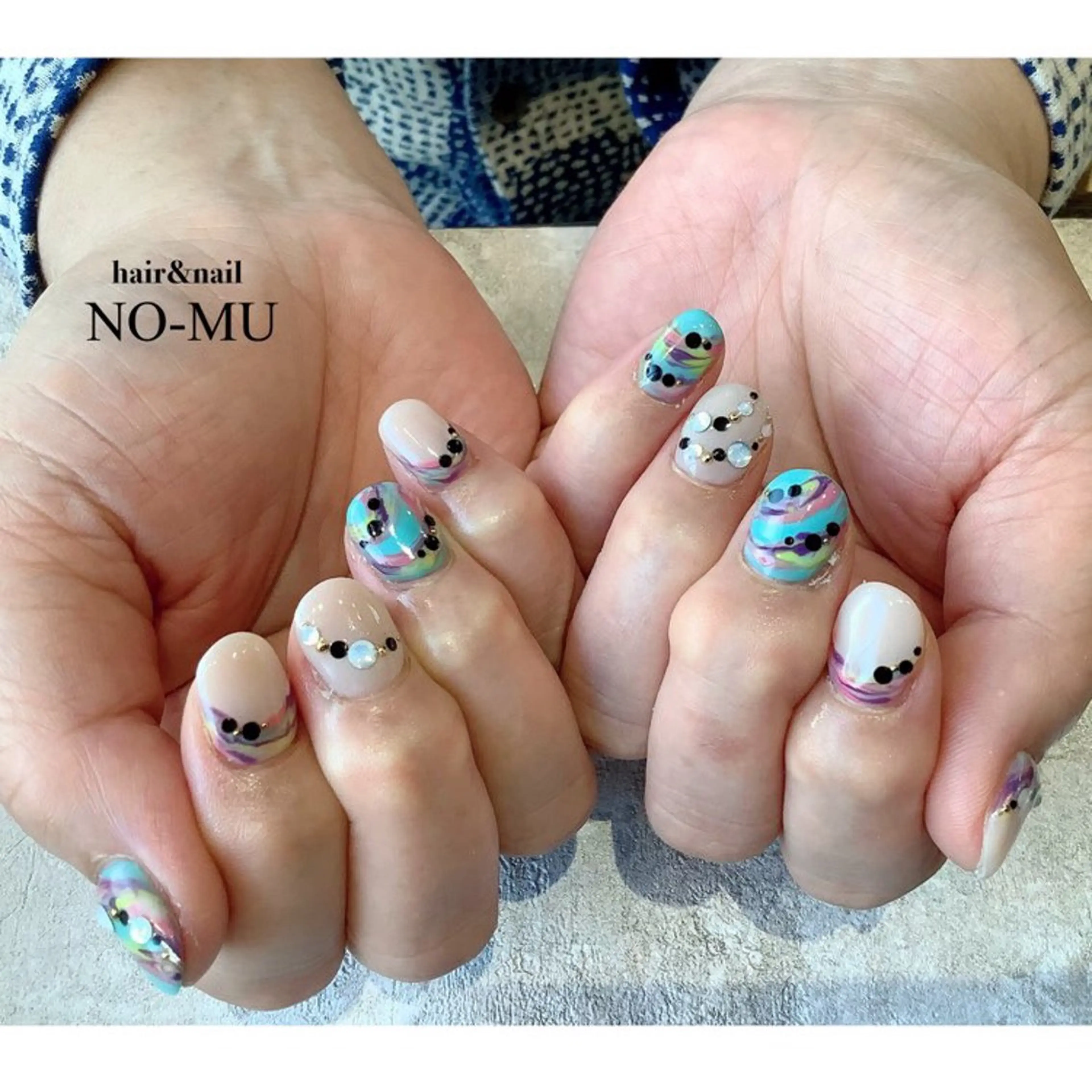 ネイル ハンドネイル hair＆nail NO-MU所属・hair＆nail NO-MUのネイルデザイン
