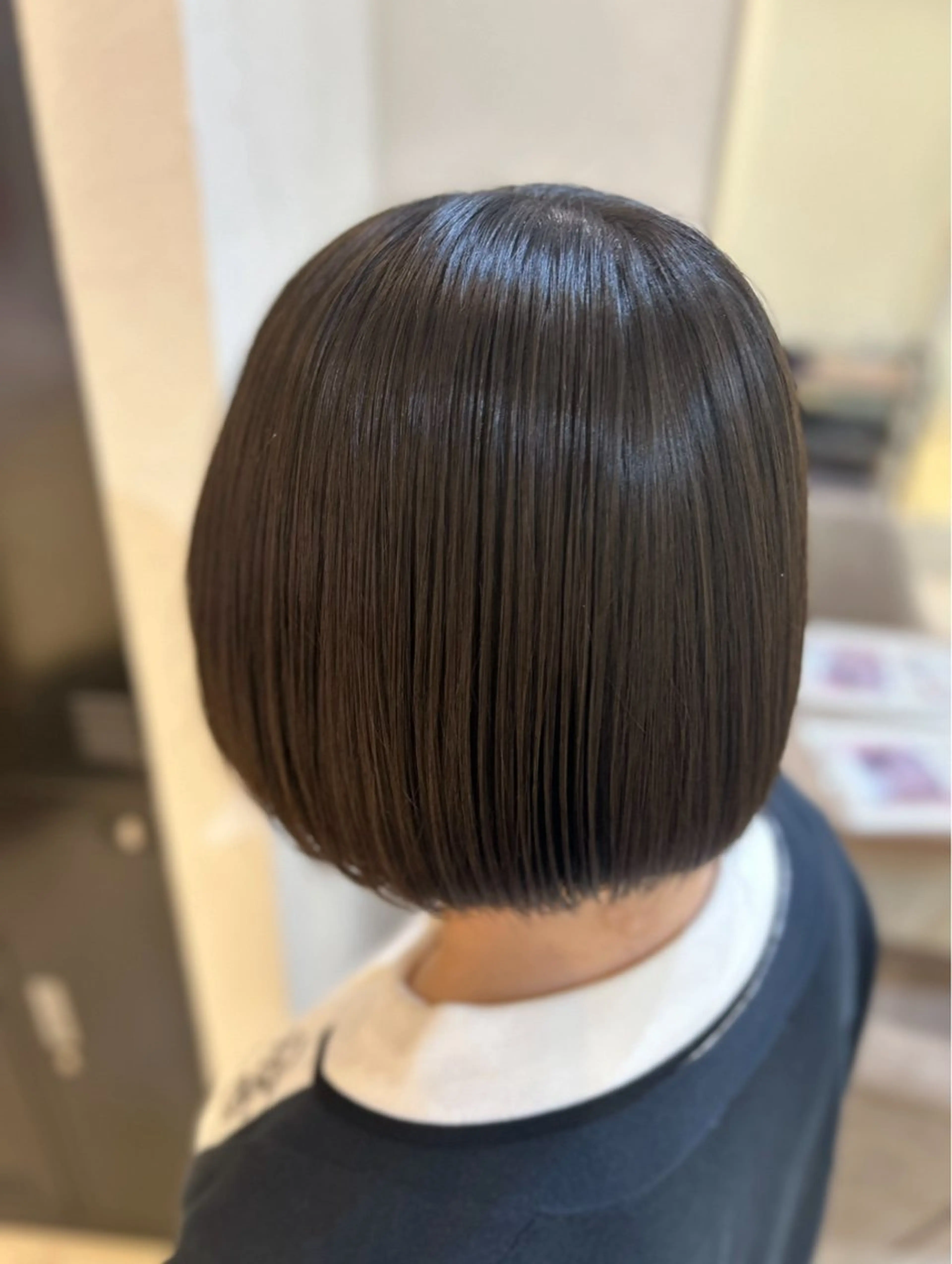 ショート カラー 縮毛矯正/髪質改善/ 艶髪ササキナツミのヘアスタイル