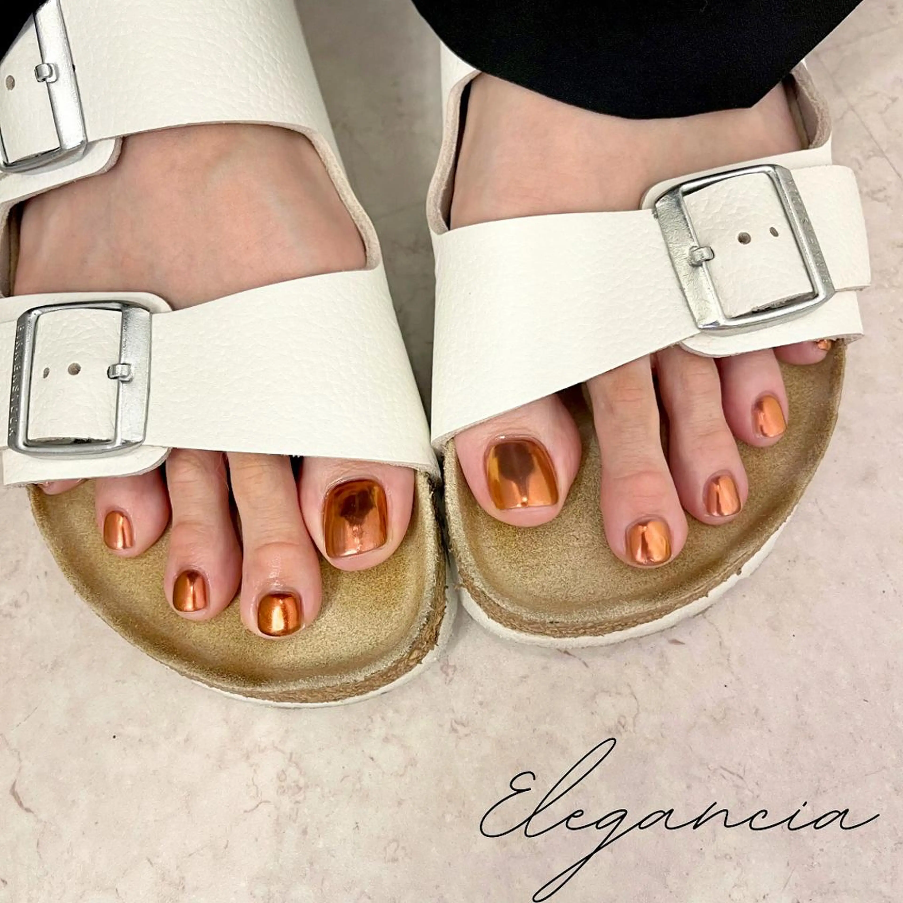 カラー ネイル フットネイル Elegancia. Hiromiのネイルデザイン
