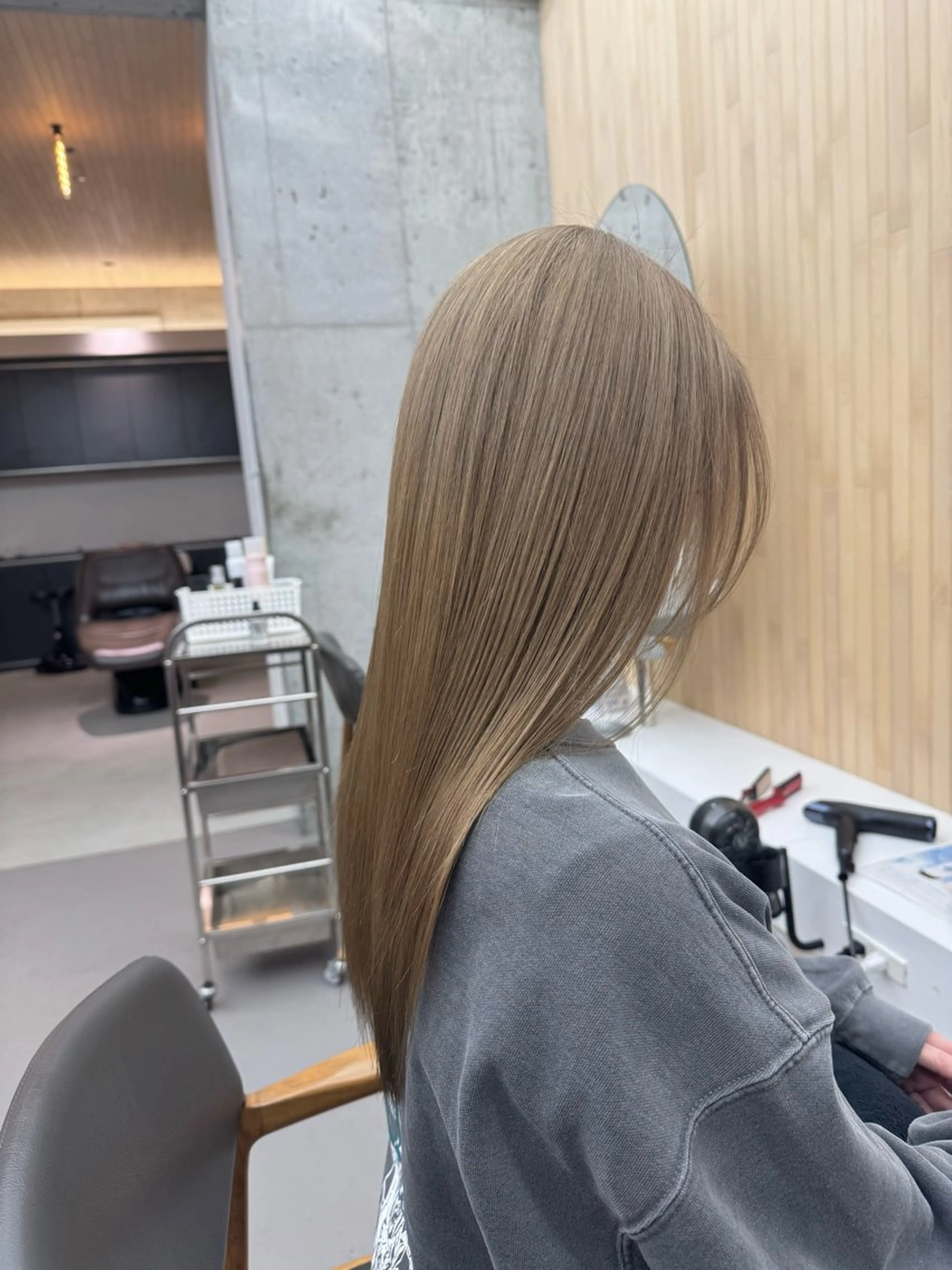 ロング カラー ベージュカラー カット ヘアカラー トリートメント 【髪質改善】 kasumi🌷🌷のヘアスタイル
